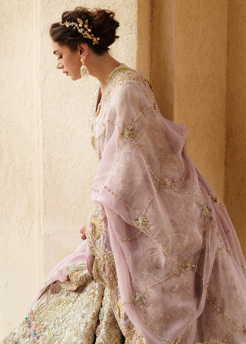 Embellished Jacket with Bridal Lehenga and Dupatta