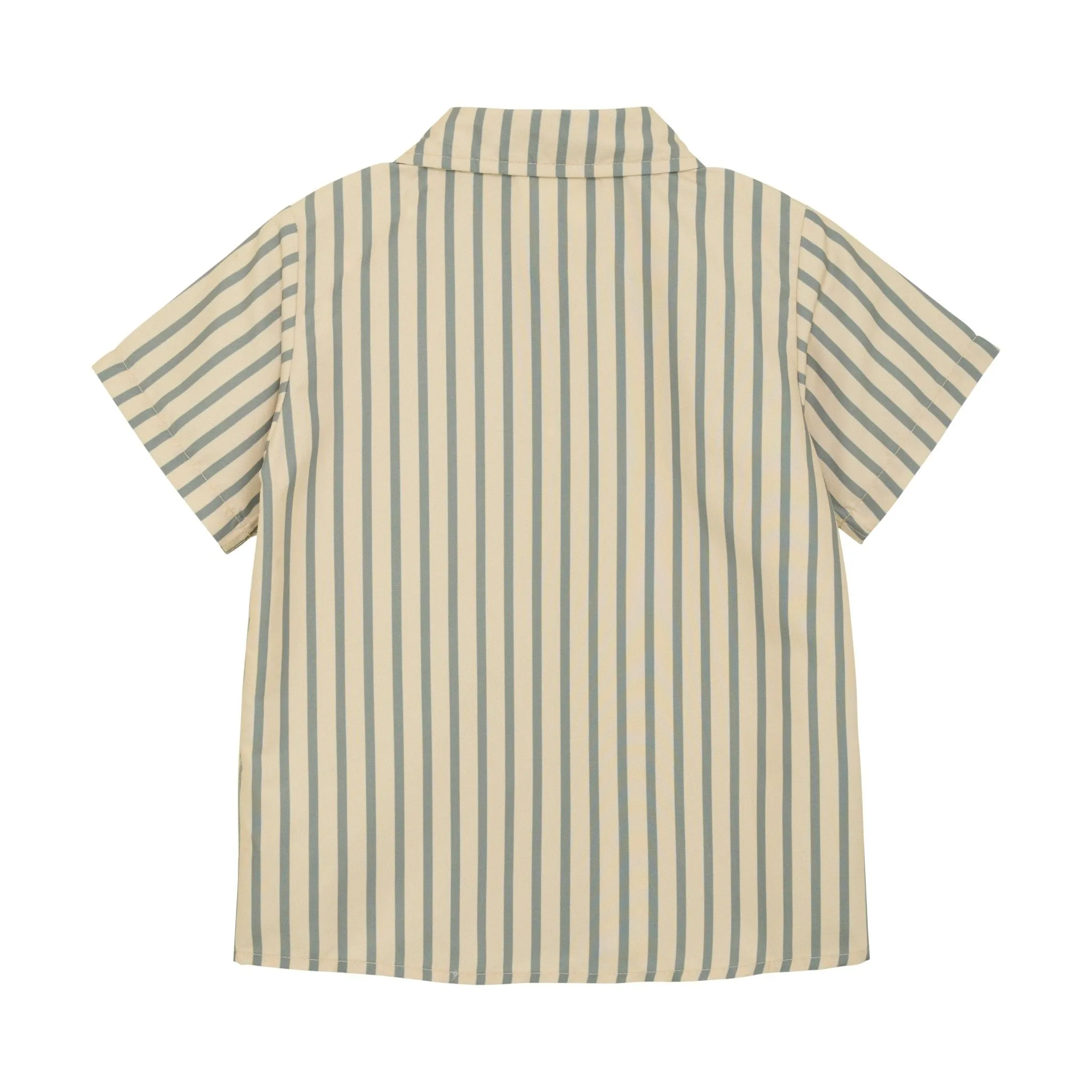 En Fant Short Sleeve Swim Shirt  - Cement
