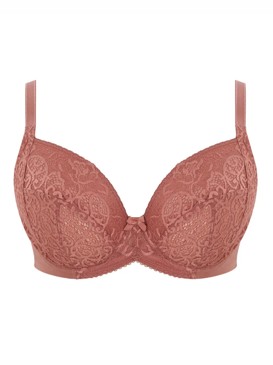 Estel Plunge Bra In Rose Gold - Sculptresse