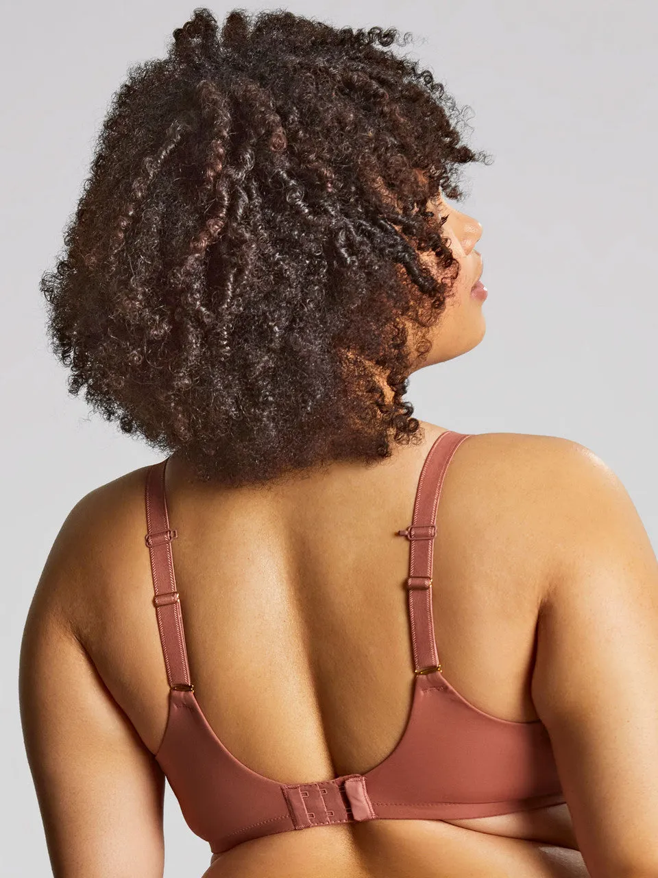 Estel Plunge Bra In Rose Gold - Sculptresse