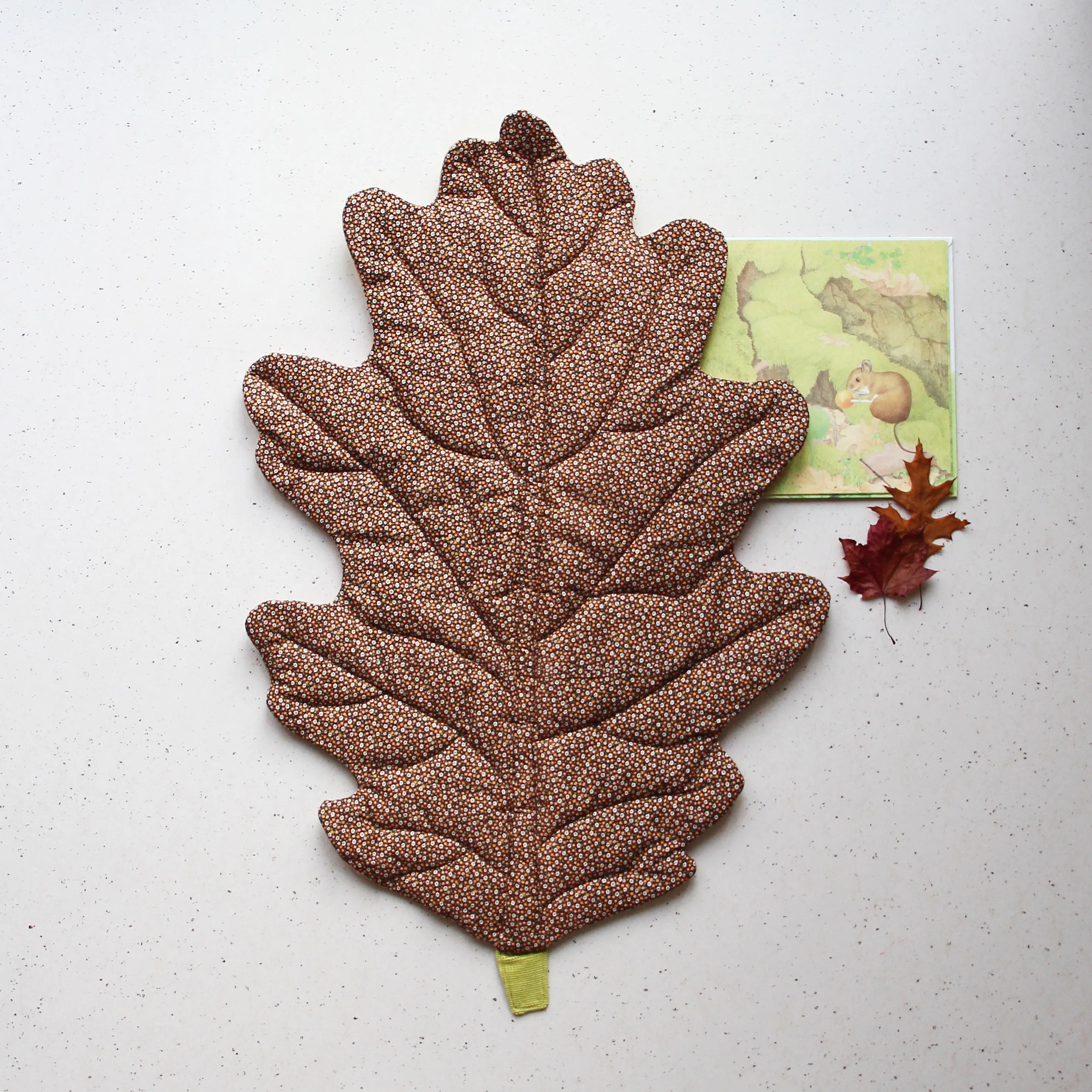 Euro Leaf Blankets Sewing Patterns ~ 5 leaf shapes in larger sizes