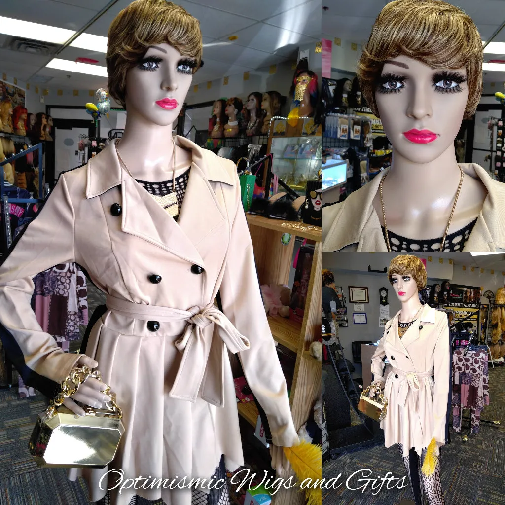 Eva balayage pixie cut Human Hair Wig $75 Optimismic Wigs and Gifts Shop West St Paul MN