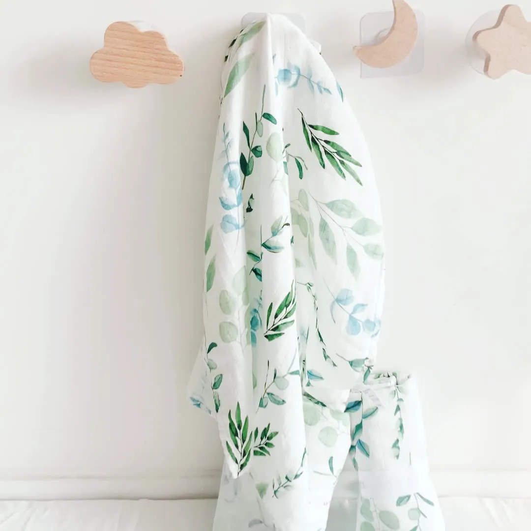 Extra Large Eucalyptus Bamboo Muslin
