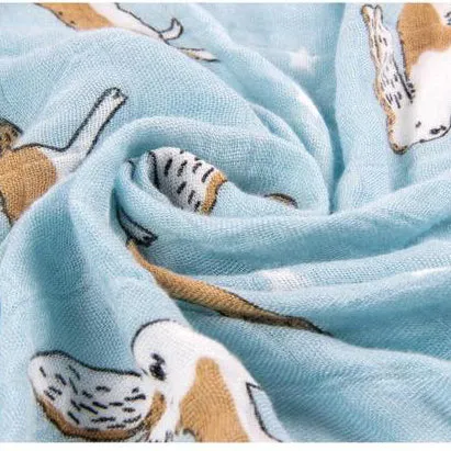Extra Large Fennec Bamboo Muslin