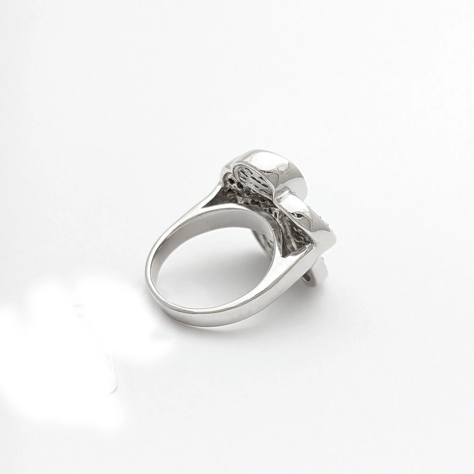 Five Leaf CZ Ring (Silver)