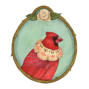 Floral Flight Crew: Cardinal of Roses 8x10 Print
