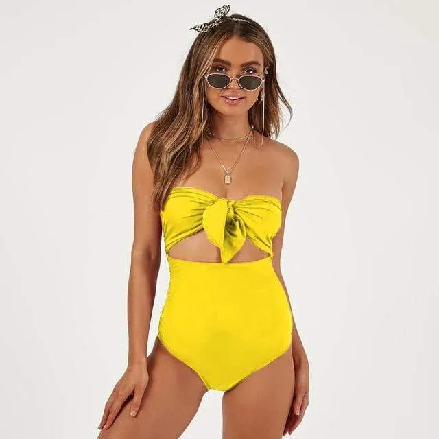 Flynn Front Tie One Piece