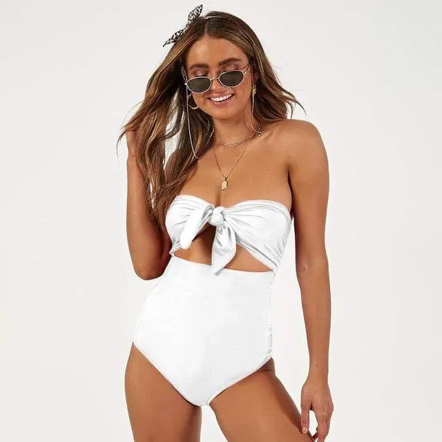 Flynn Front Tie One Piece