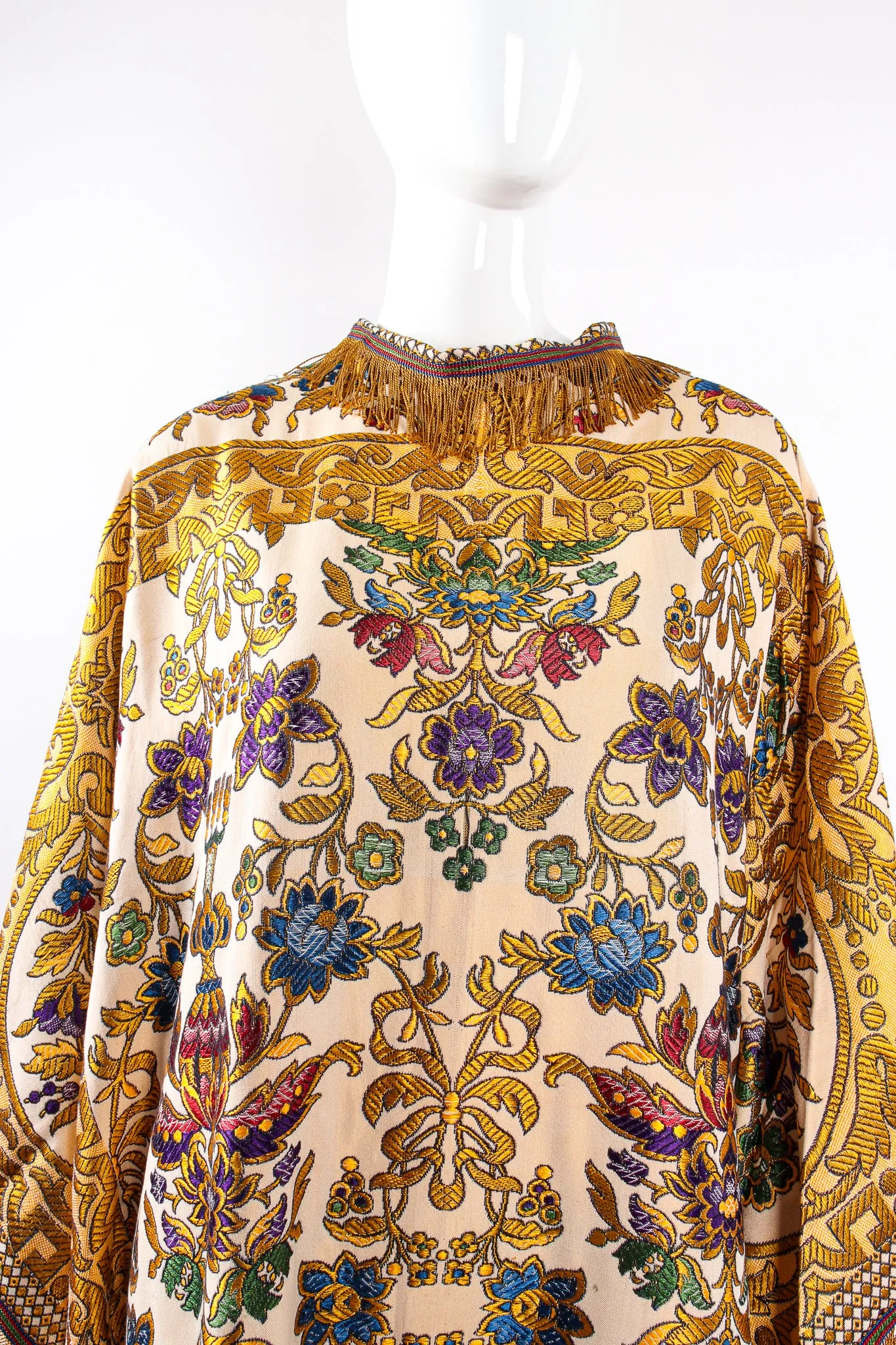 Fringed Tapestry Caftan