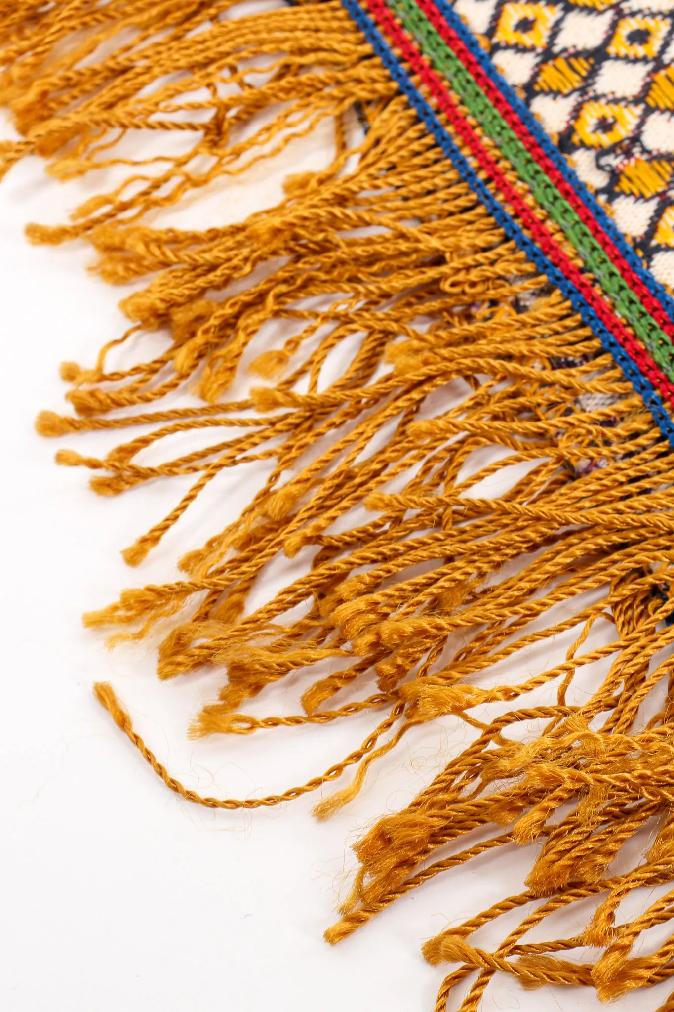 Fringed Tapestry Caftan