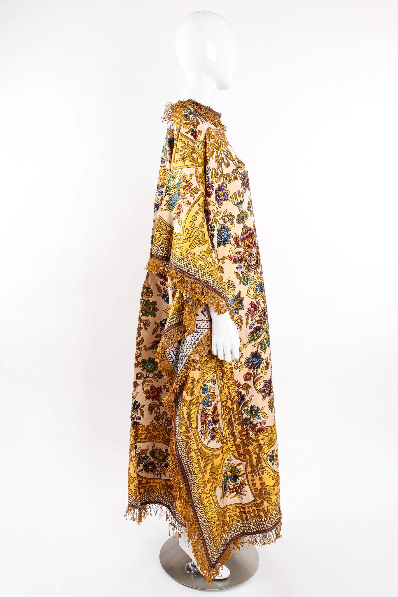 Fringed Tapestry Caftan