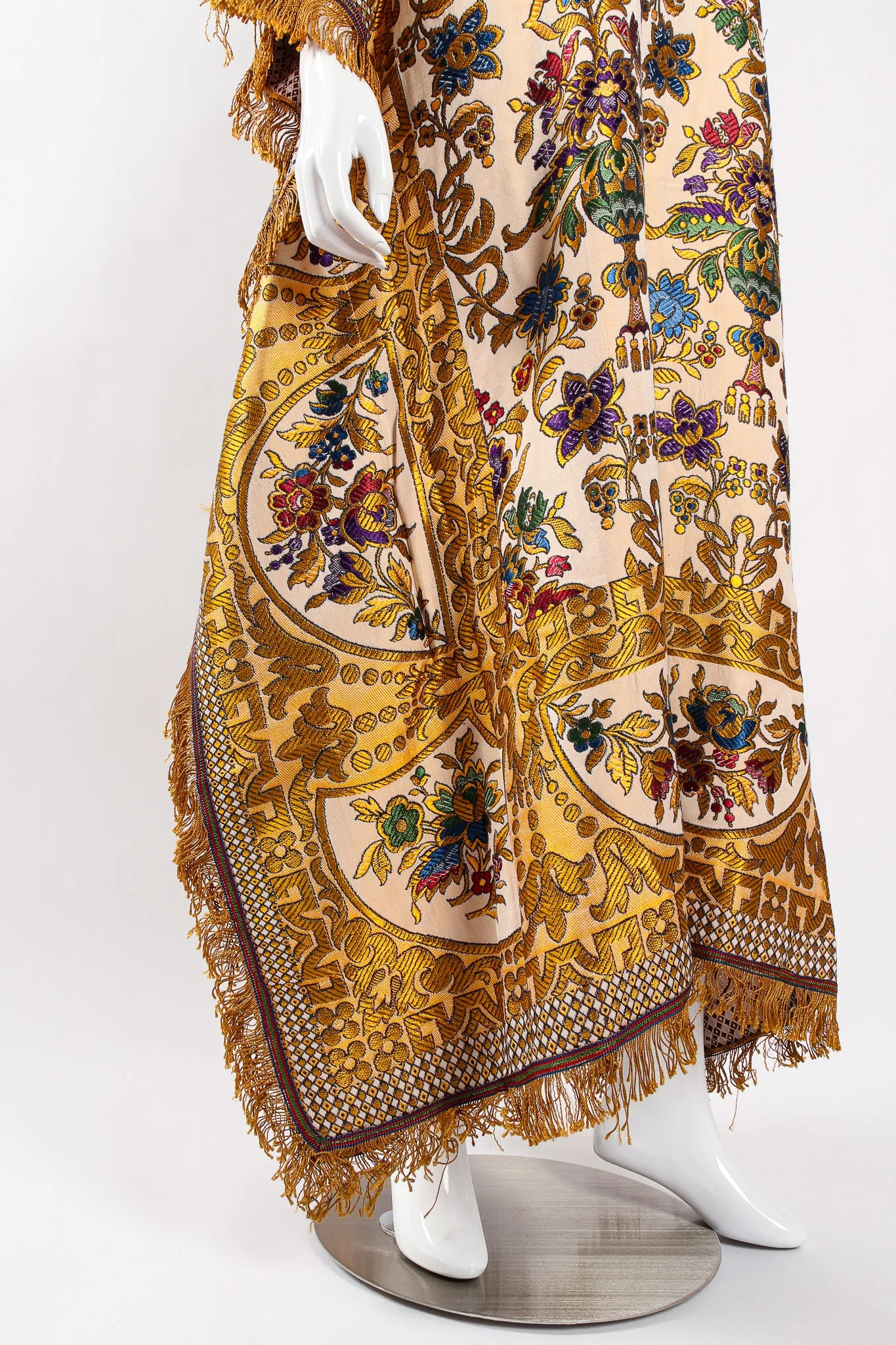 Fringed Tapestry Caftan