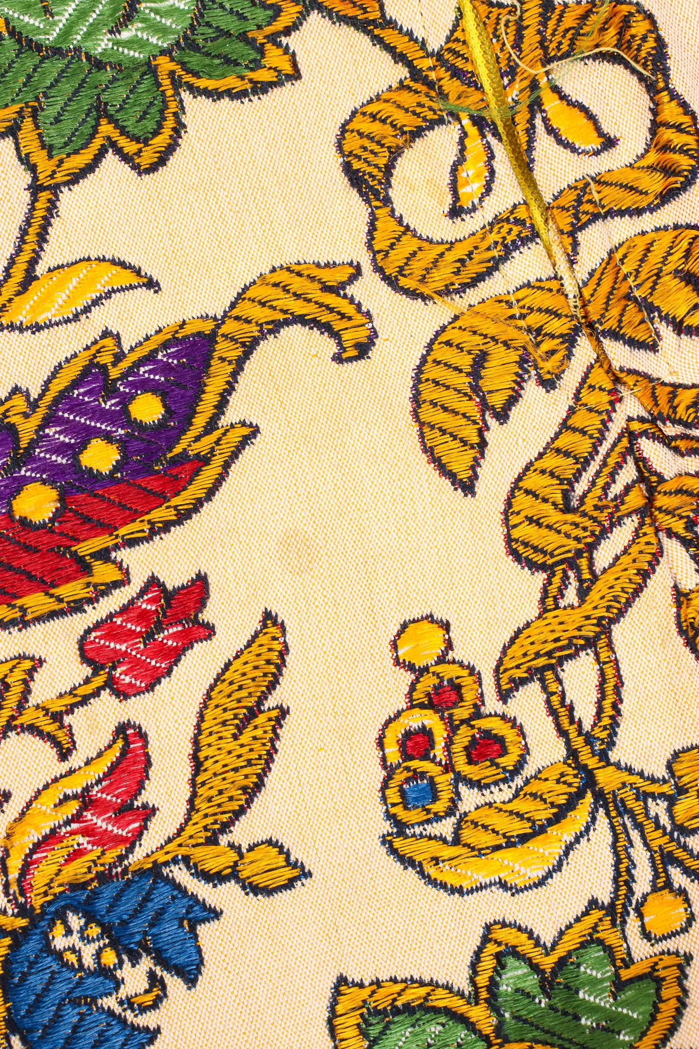 Fringed Tapestry Caftan