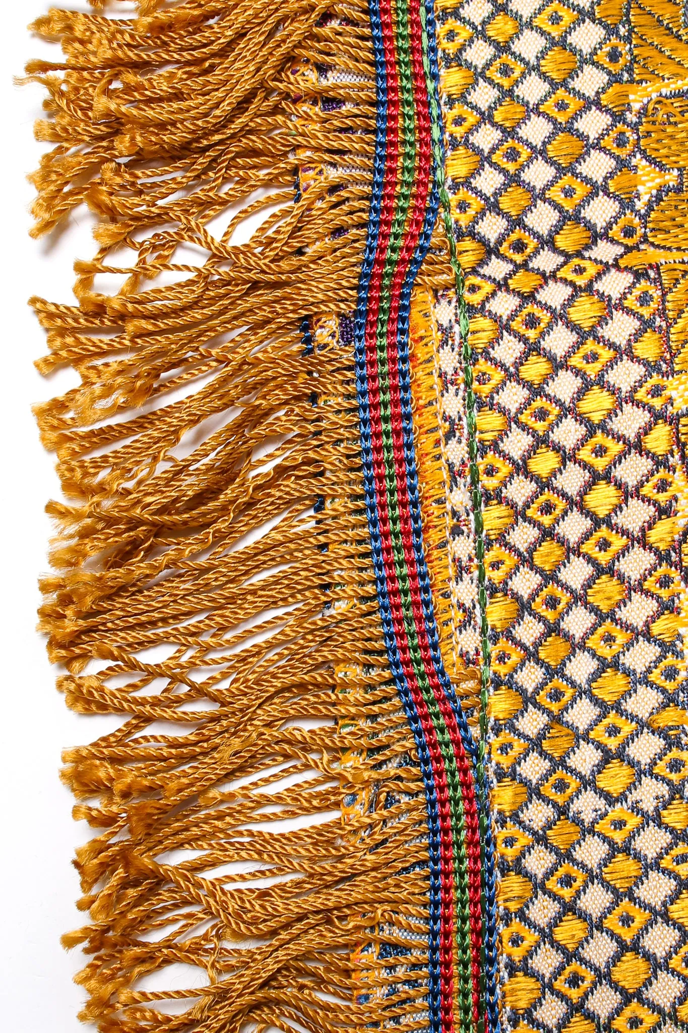 Fringed Tapestry Caftan