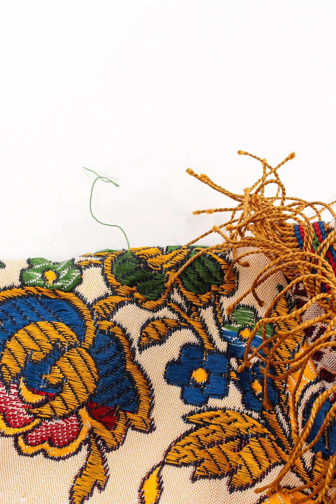 Fringed Tapestry Caftan