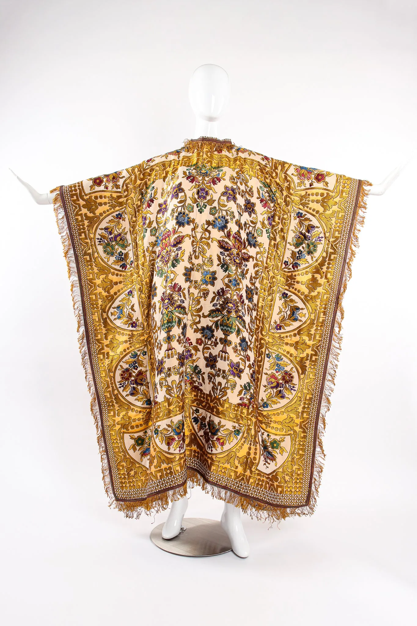 Fringed Tapestry Caftan