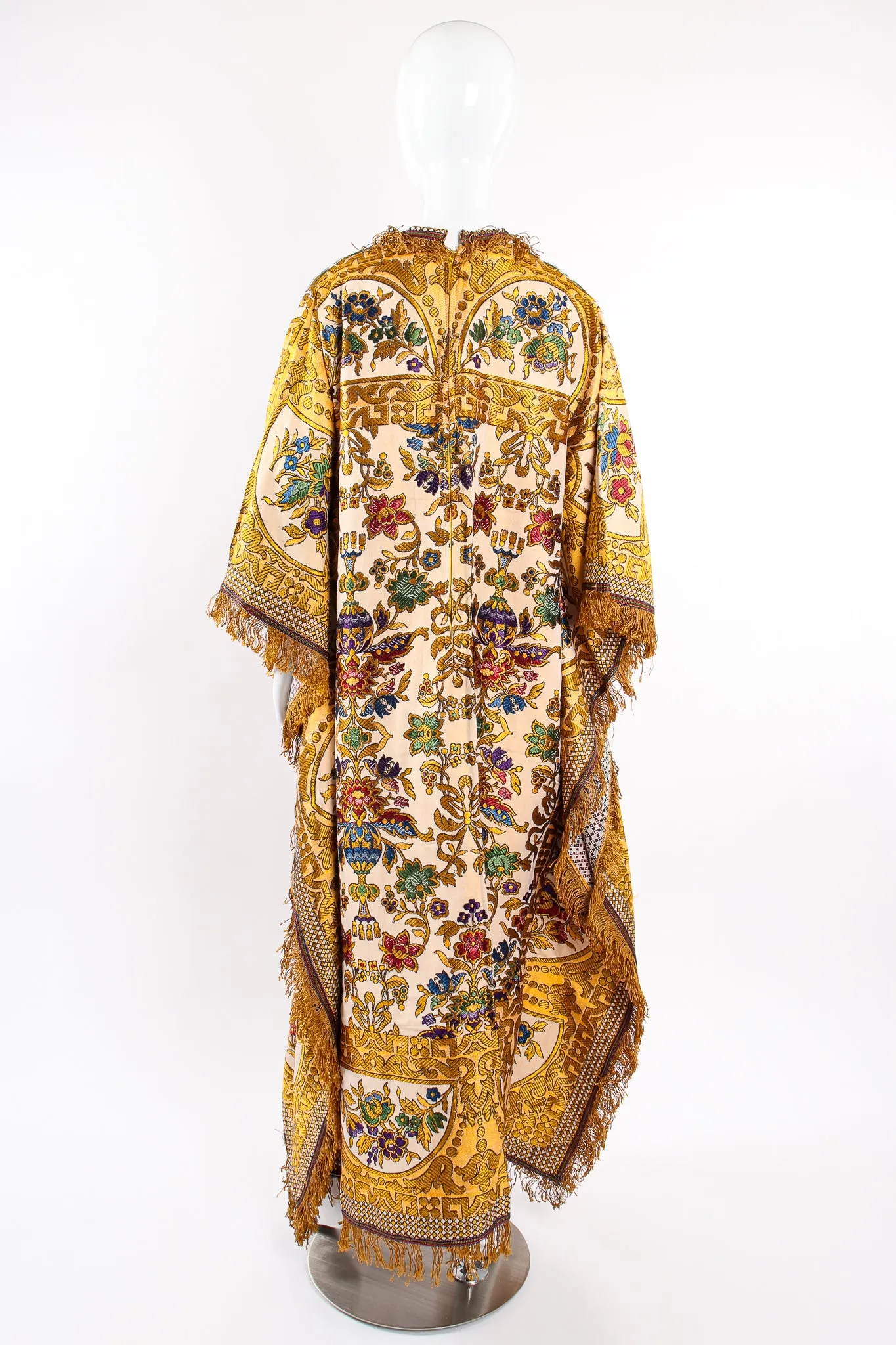 Fringed Tapestry Caftan