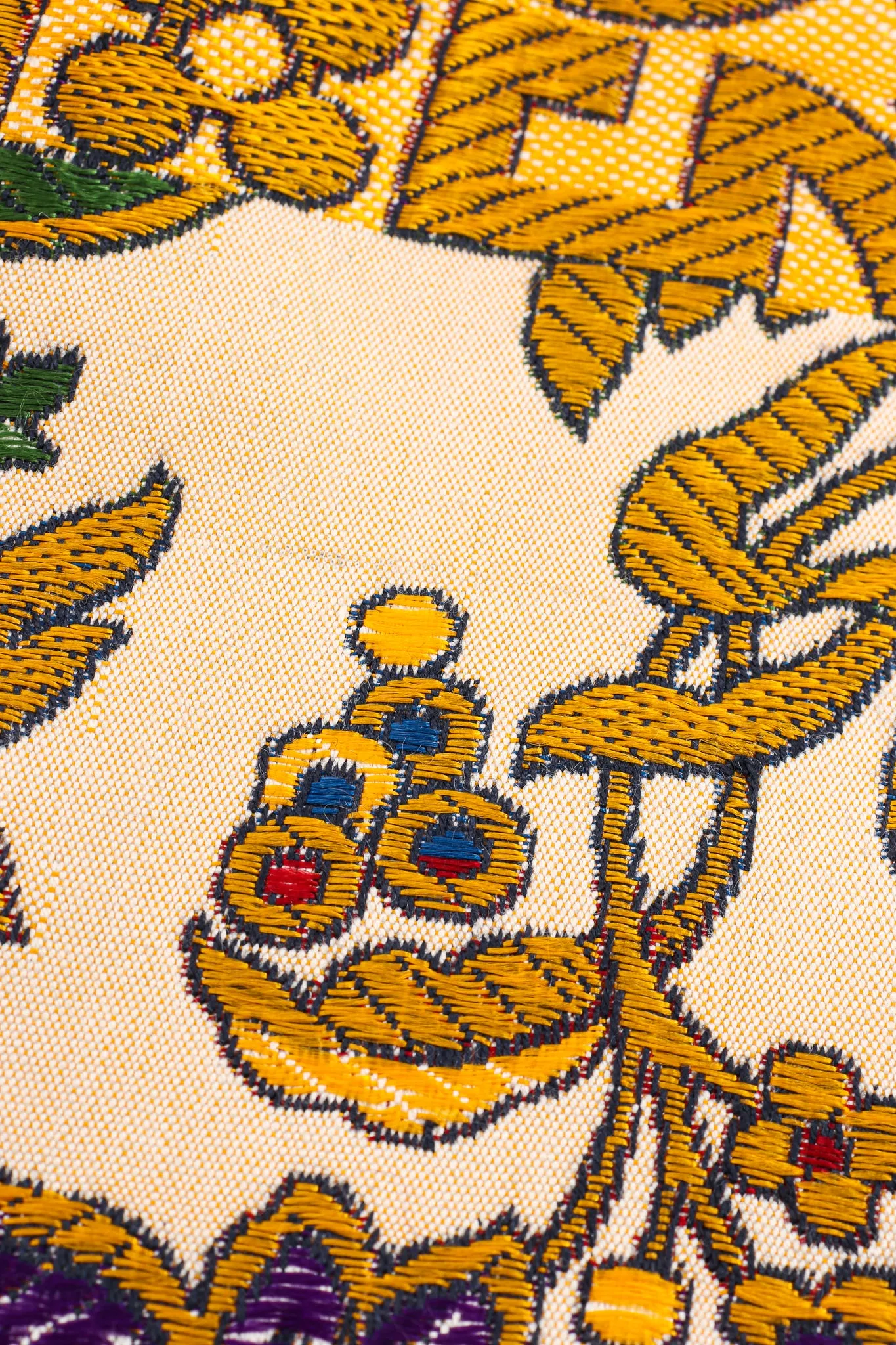 Fringed Tapestry Caftan