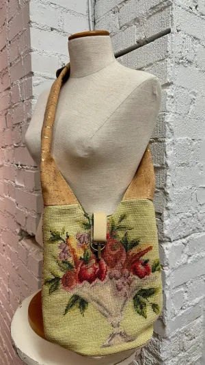 FRUIT BOWL VINTAGE TAPESTRY CROSS BODY BAG