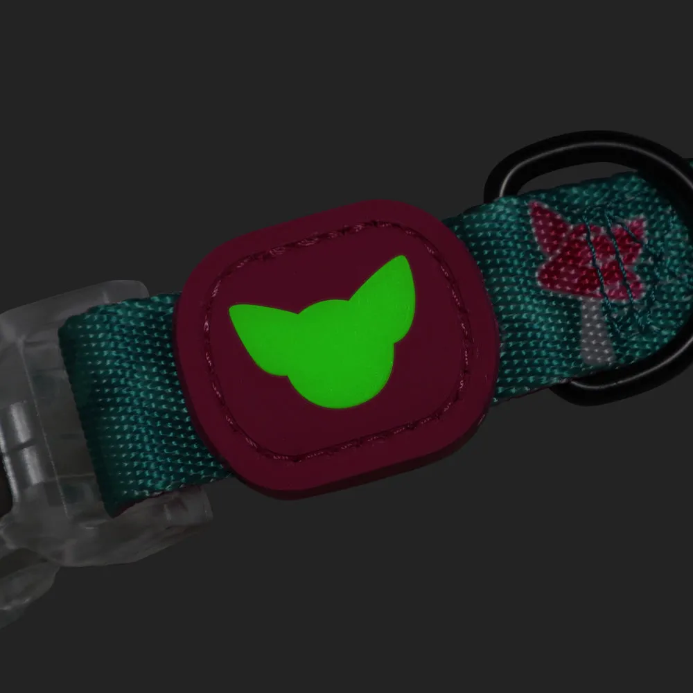 Fungi Nylon Dog Collar | It’s a Fluffing Vibe – Es Una Vibra Muy Perra Collection