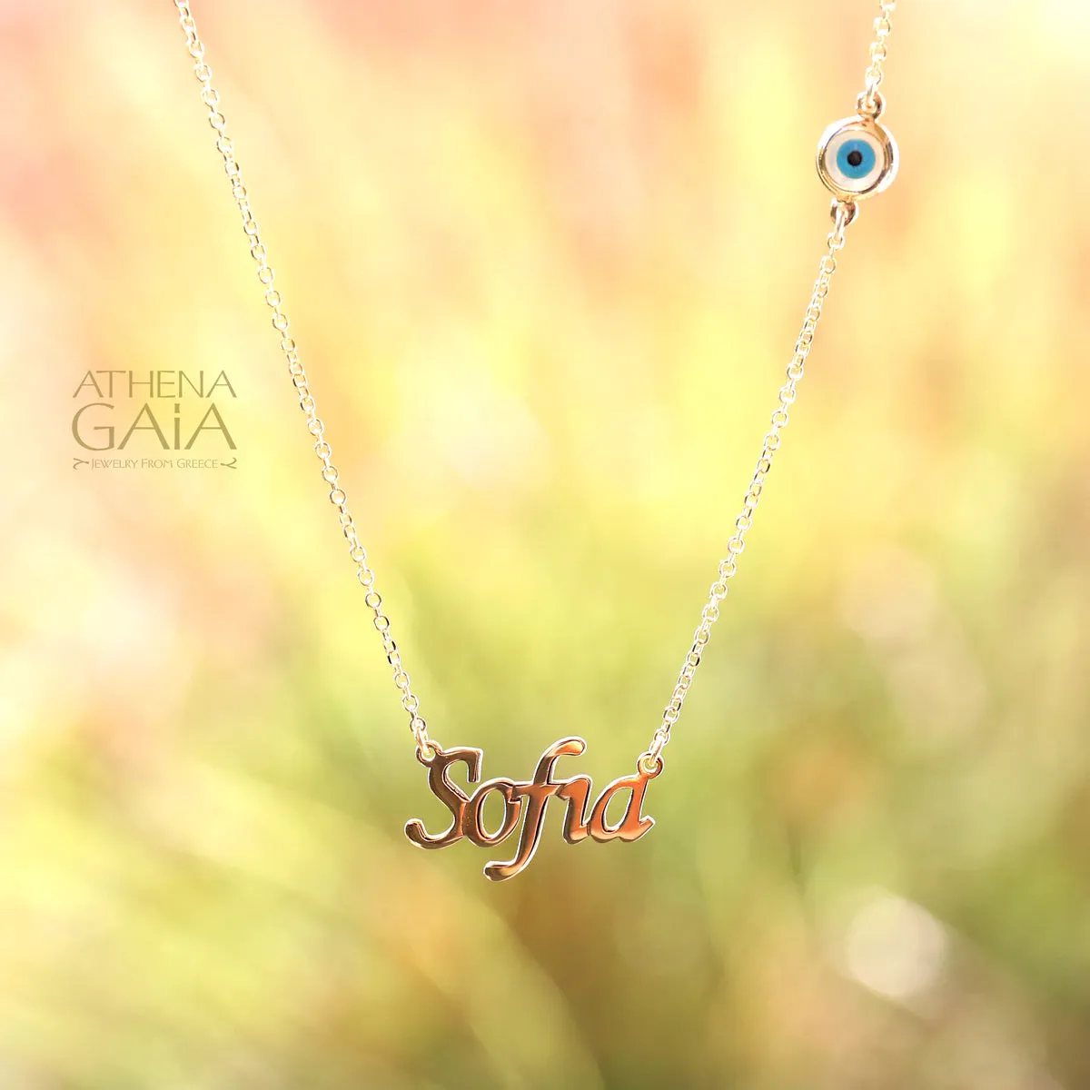 Gold Personalized Name Necklace