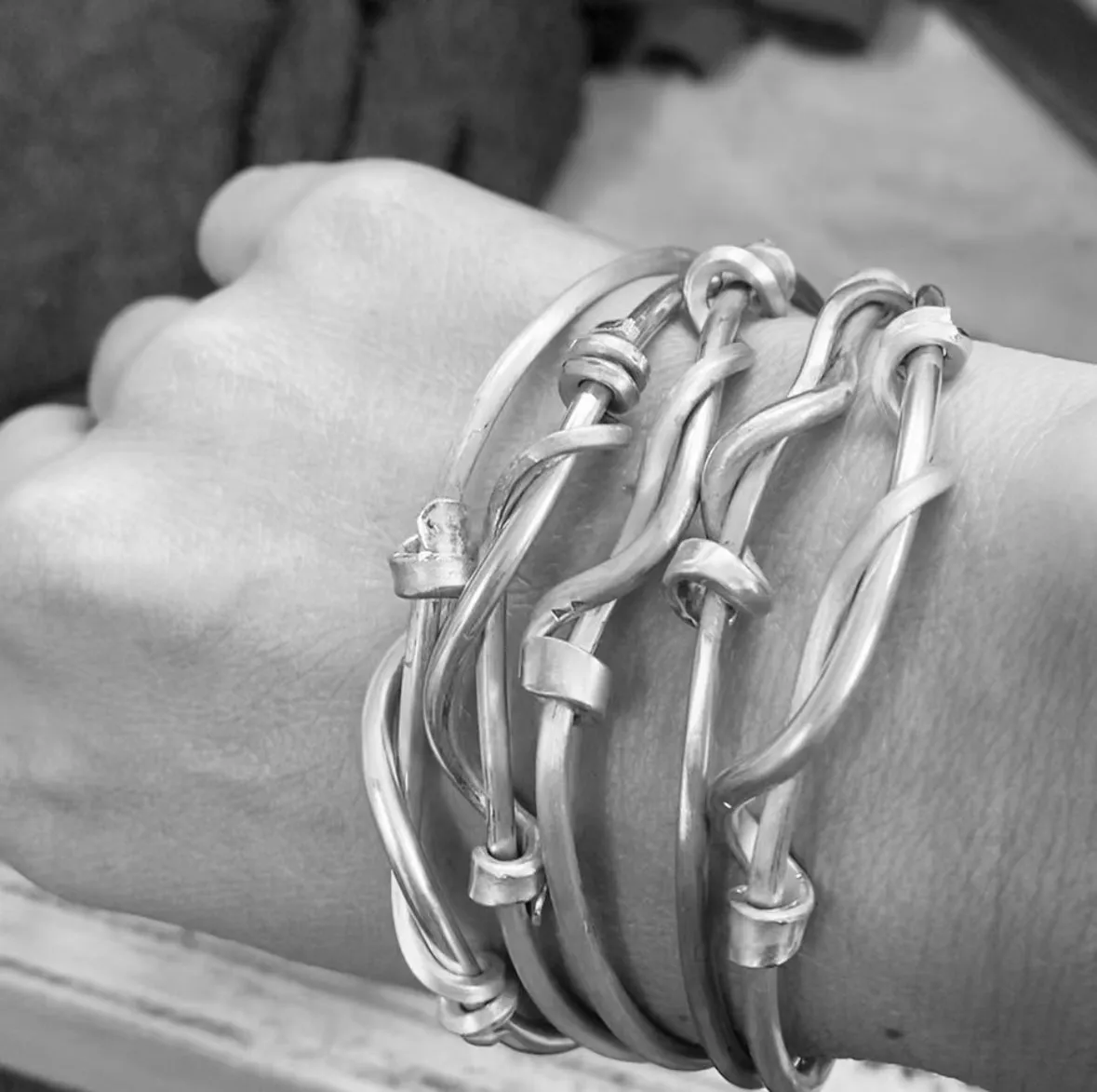 Hanging on bangle