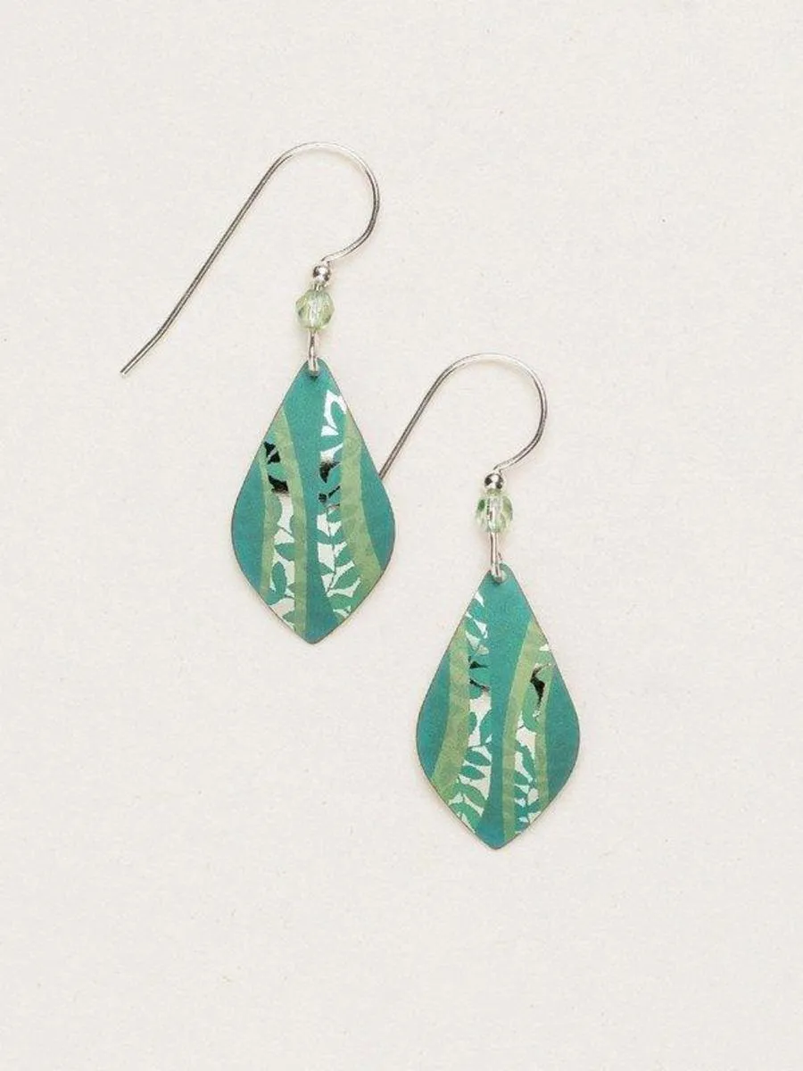 Holly Yashi - Earrings - Riverwind (Tidal Teal) #14923