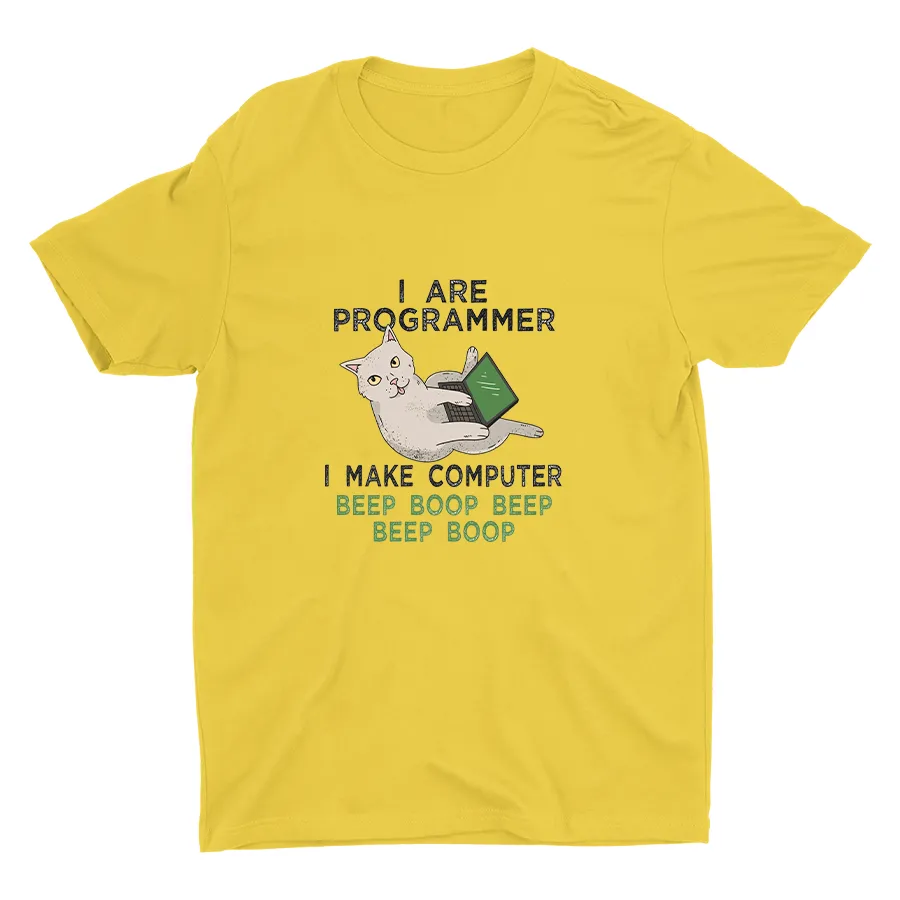 I Are Programmer Cotton Tee
