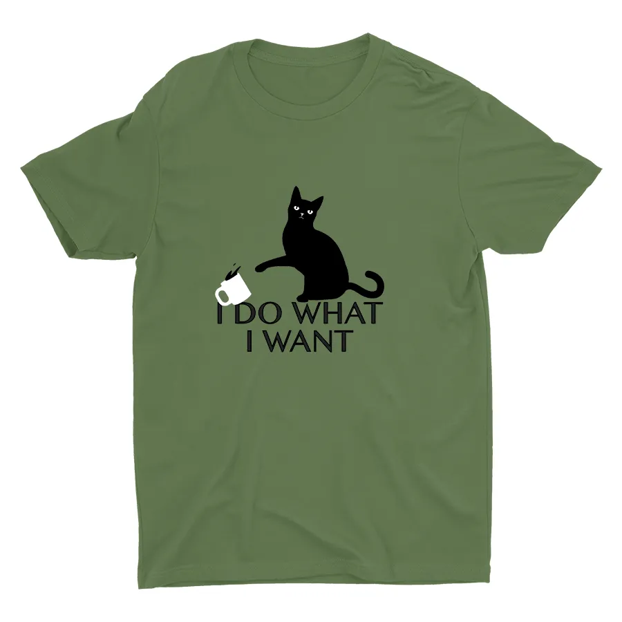 I DO WHAT I WANT Cotton Tee