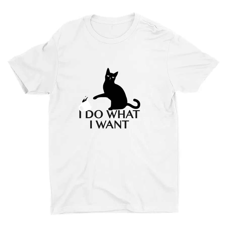 I DO WHAT I WANT Cotton Tee