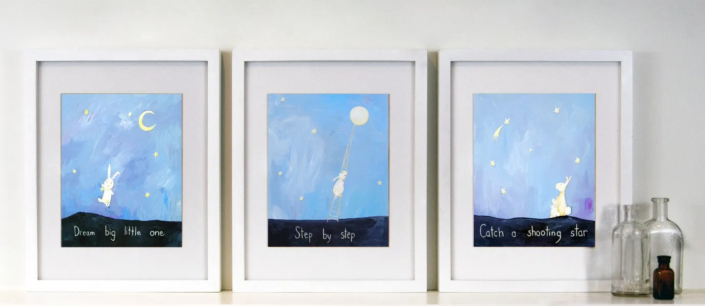 I heart you  - Nursery Quote Art