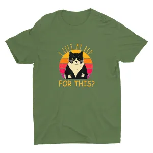 I Left My Bed For This Printed T-shirt