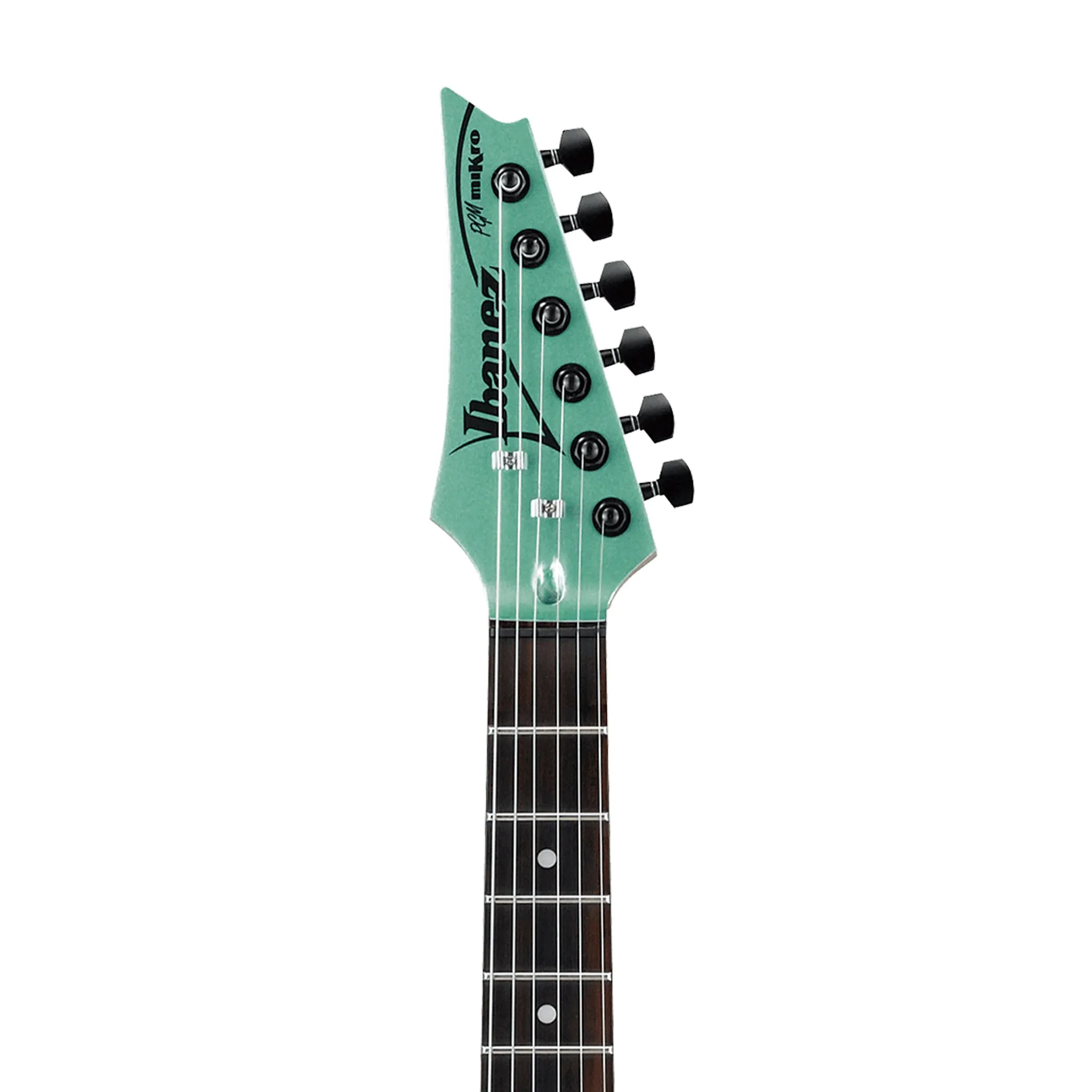 Ibanez PGMM21-MGN Paul Gilbert Signature MiKro Electric Guitar, Metallic Light Green
