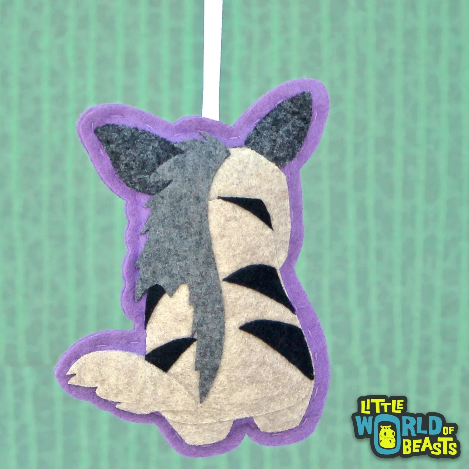 Ichabod the Striped Hyena Ornament