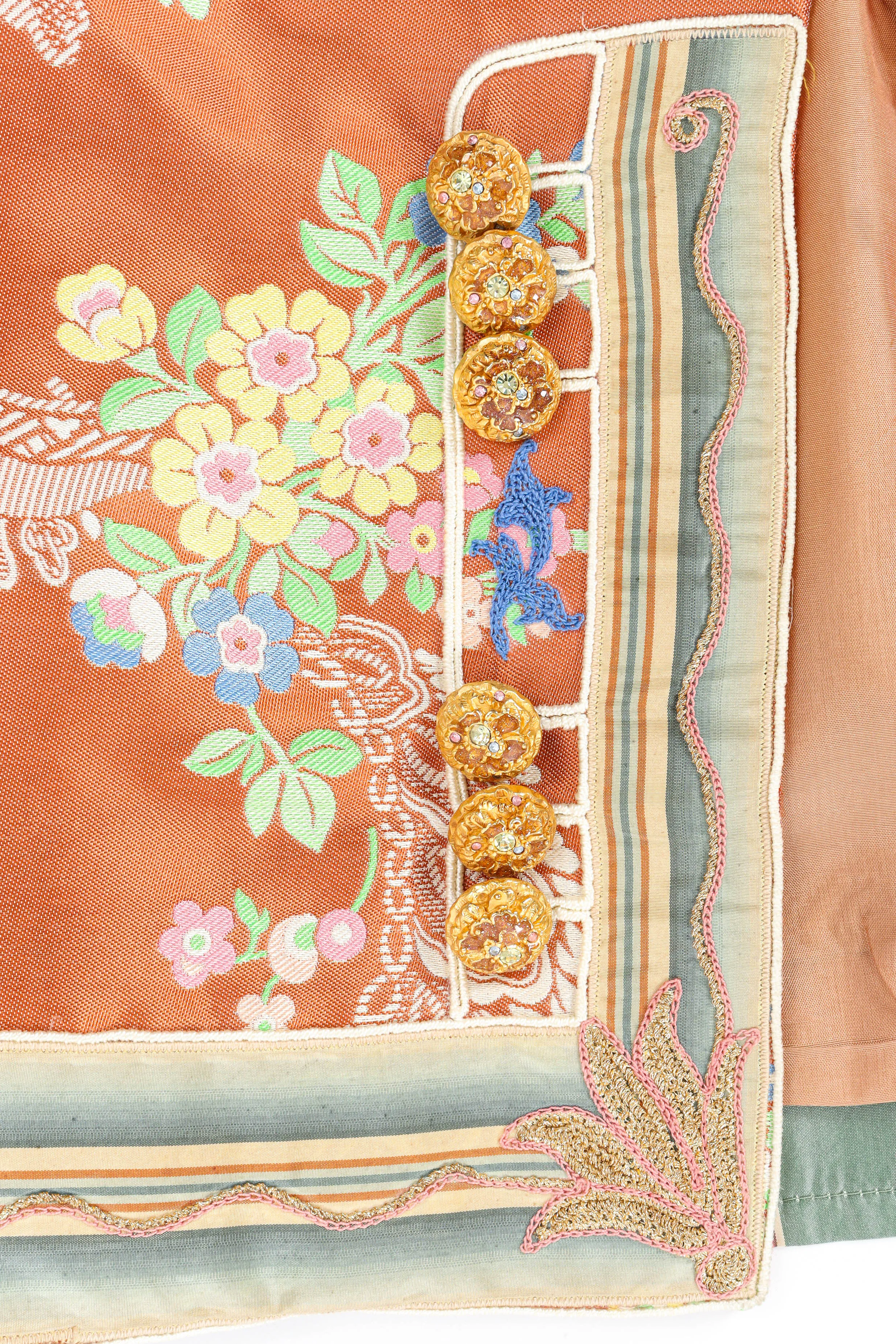 Imperial Lace Brocade Crop Jacket