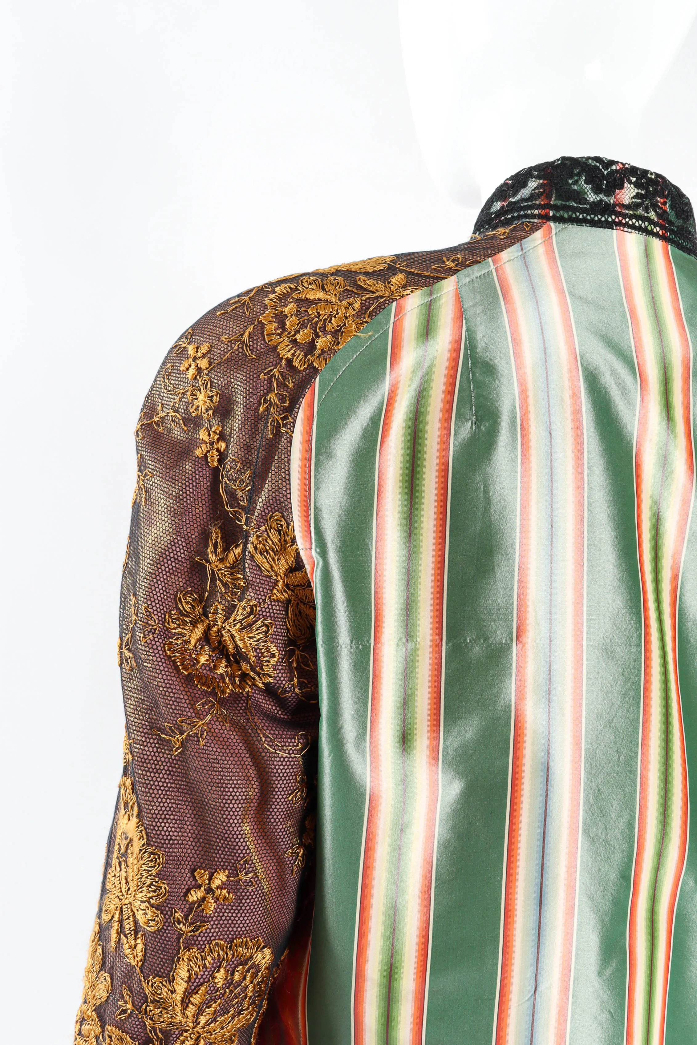 Imperial Lace Brocade Crop Jacket