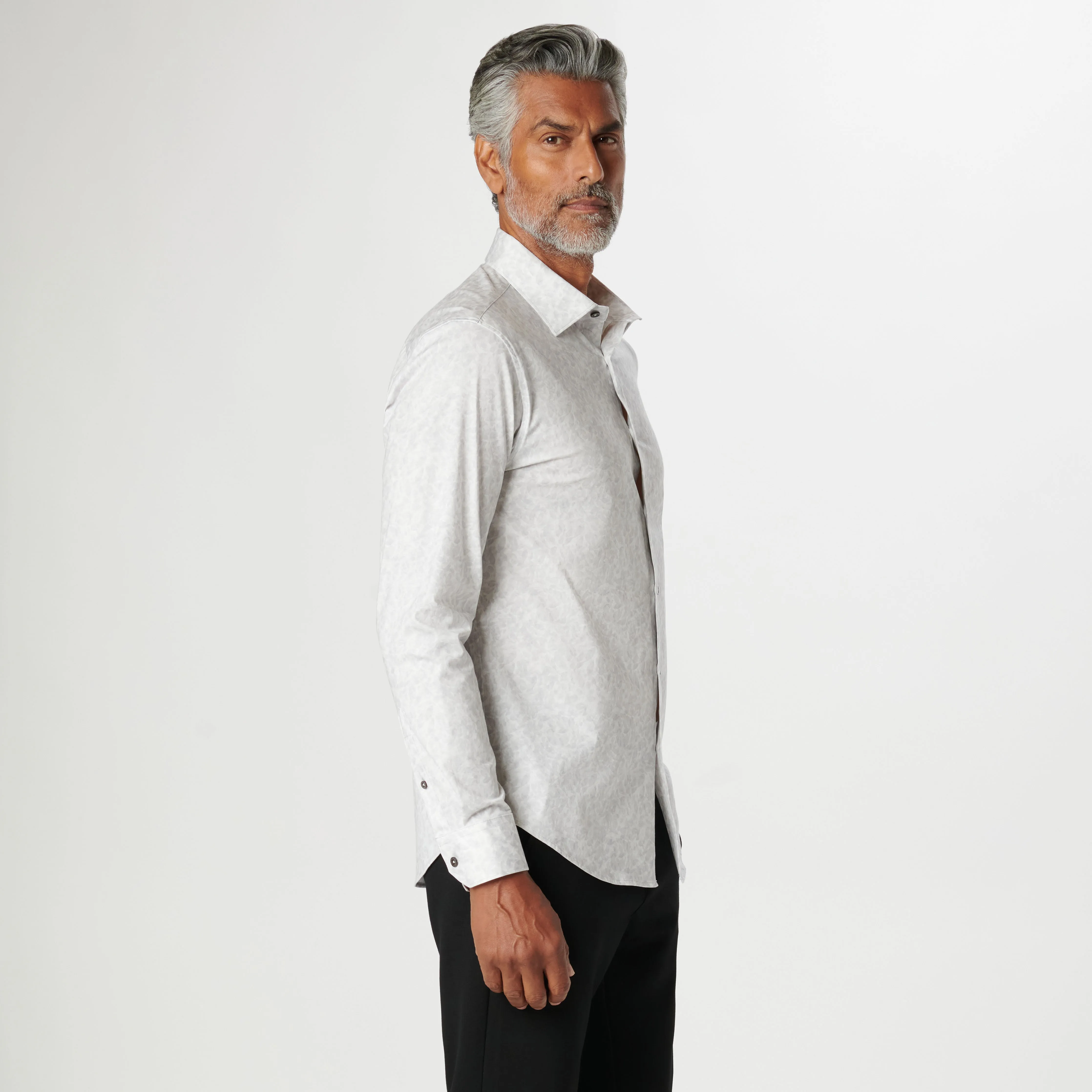 James Leaf Print OoohCotton Shirt
