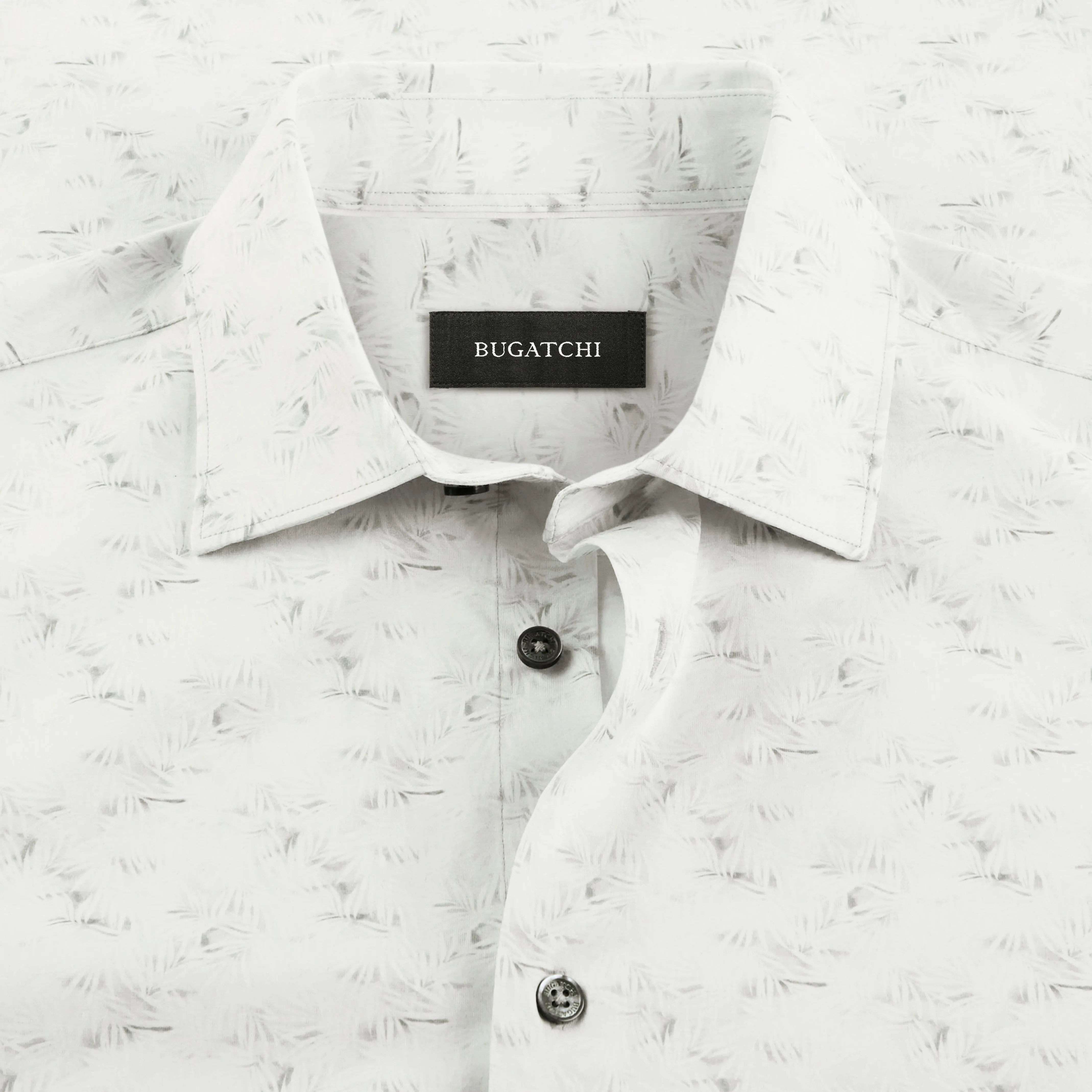 James Leaf Print OoohCotton Shirt