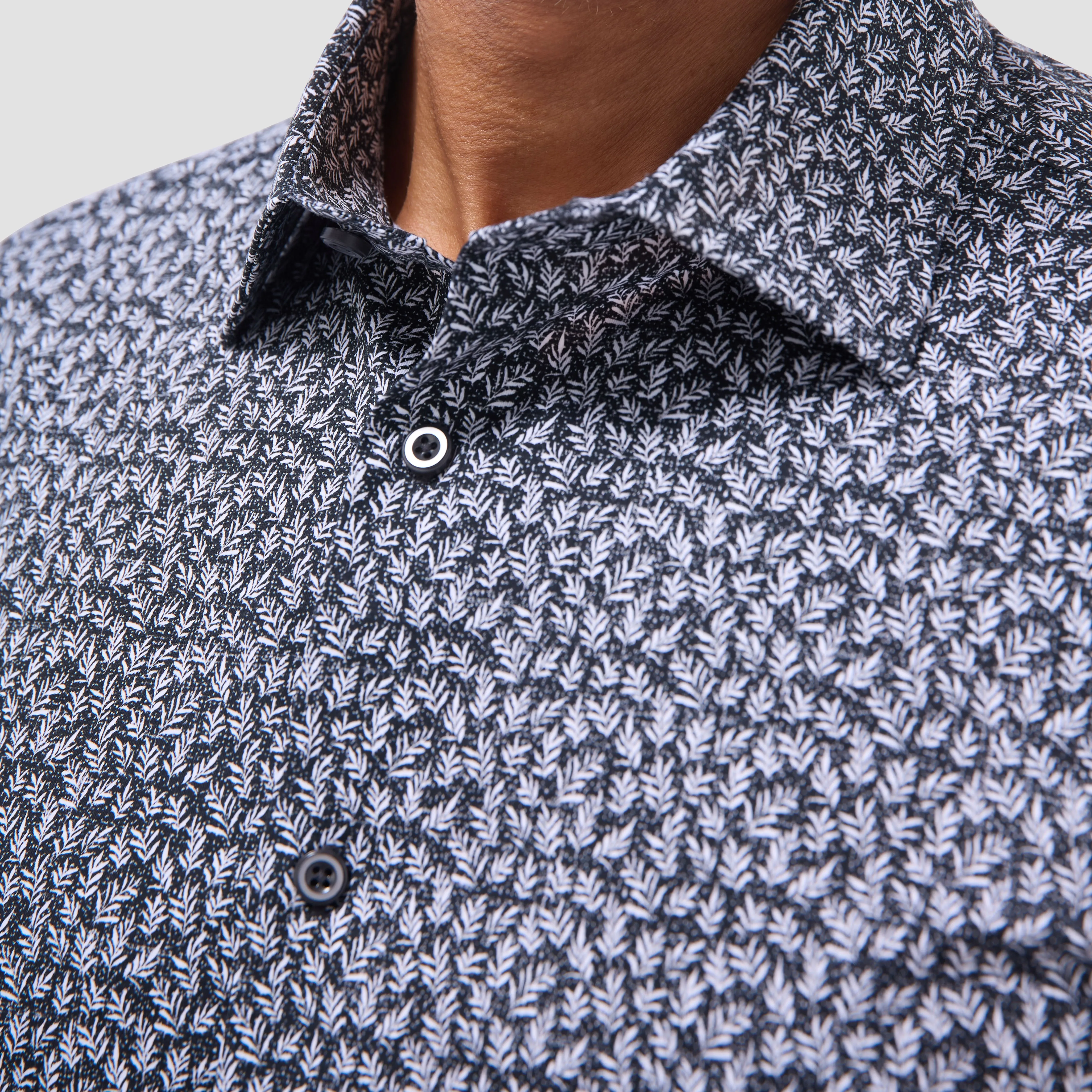 James Leaf Print OoohCotton Shirt