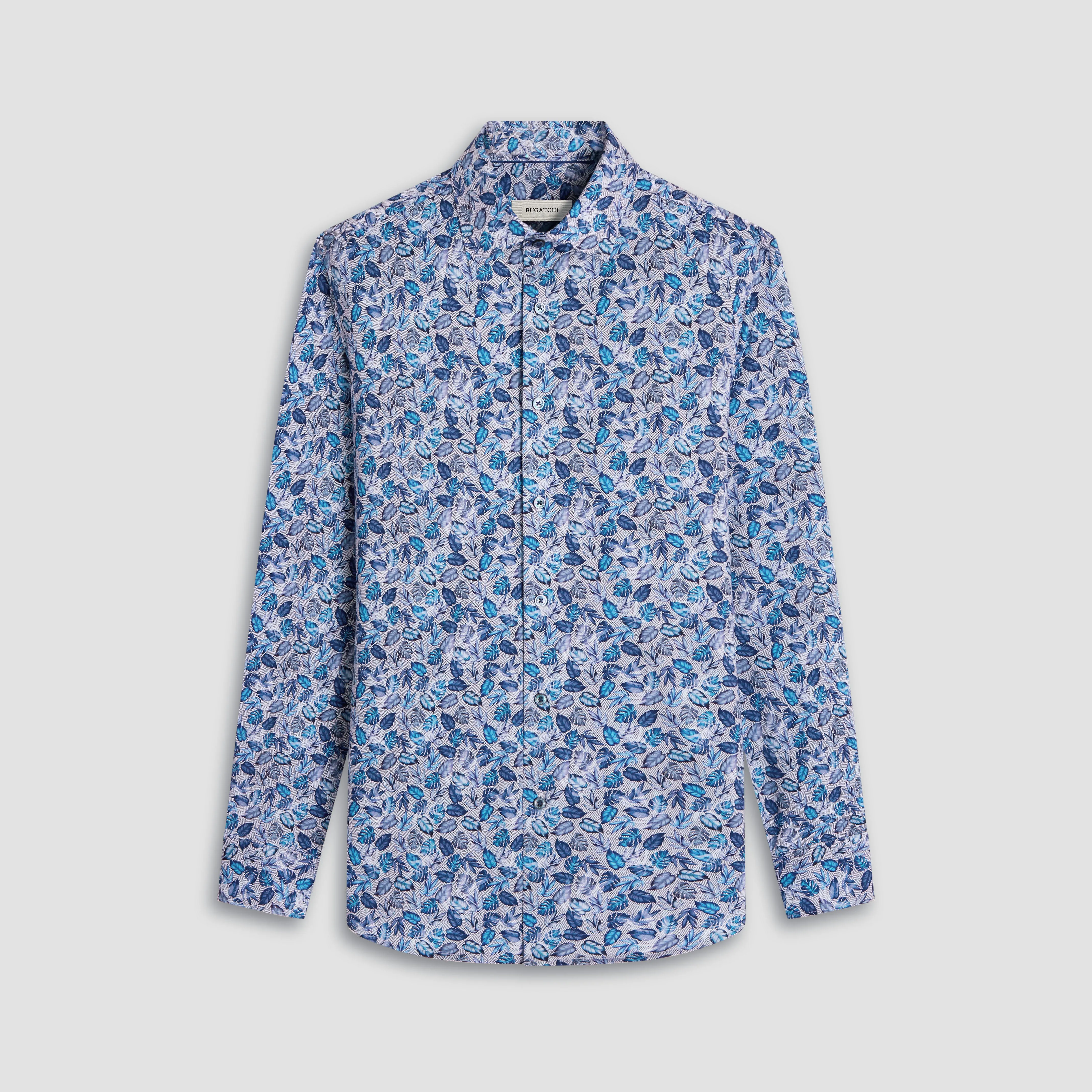 James Leaf Print OoohCotton Shirt