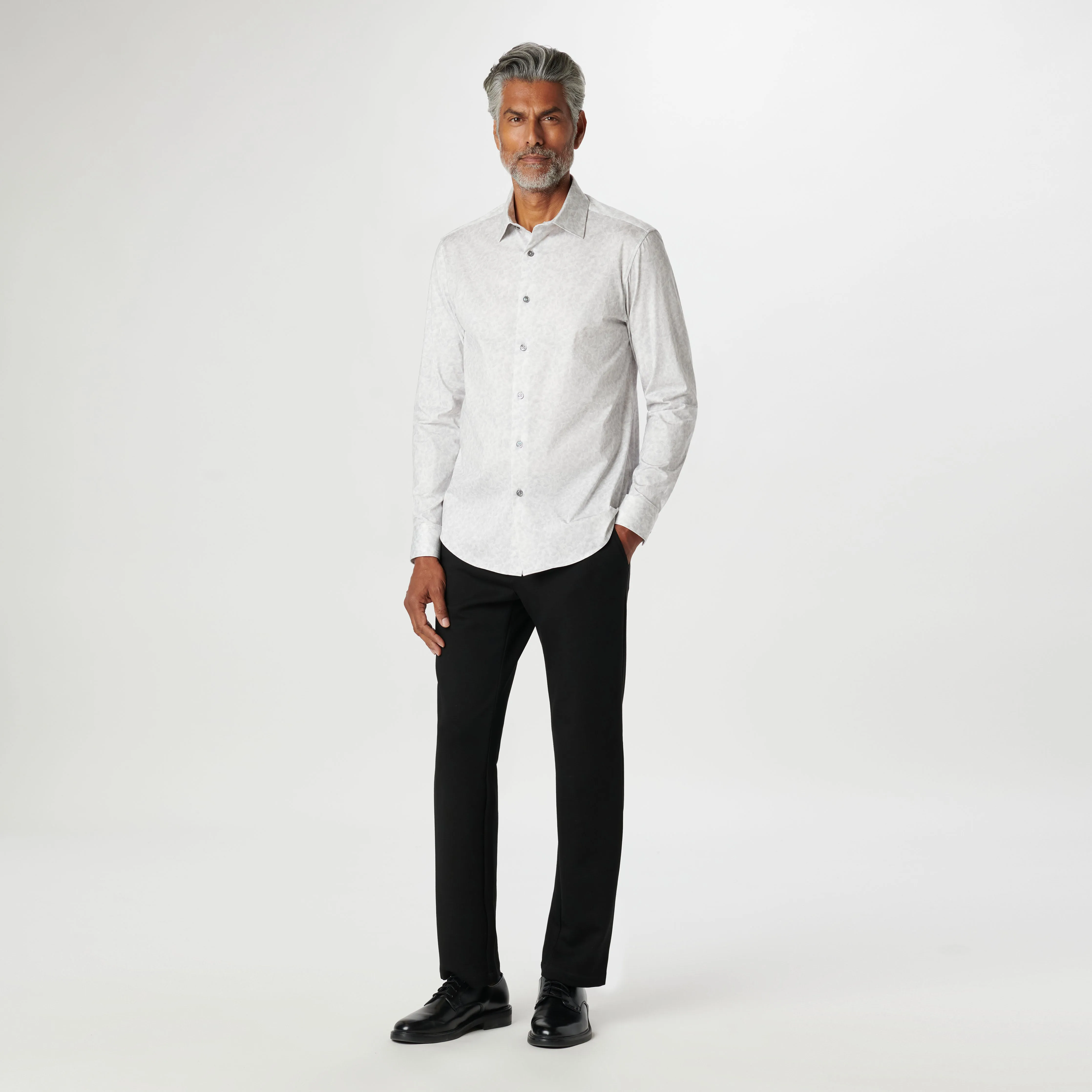 James Leaf Print OoohCotton Shirt