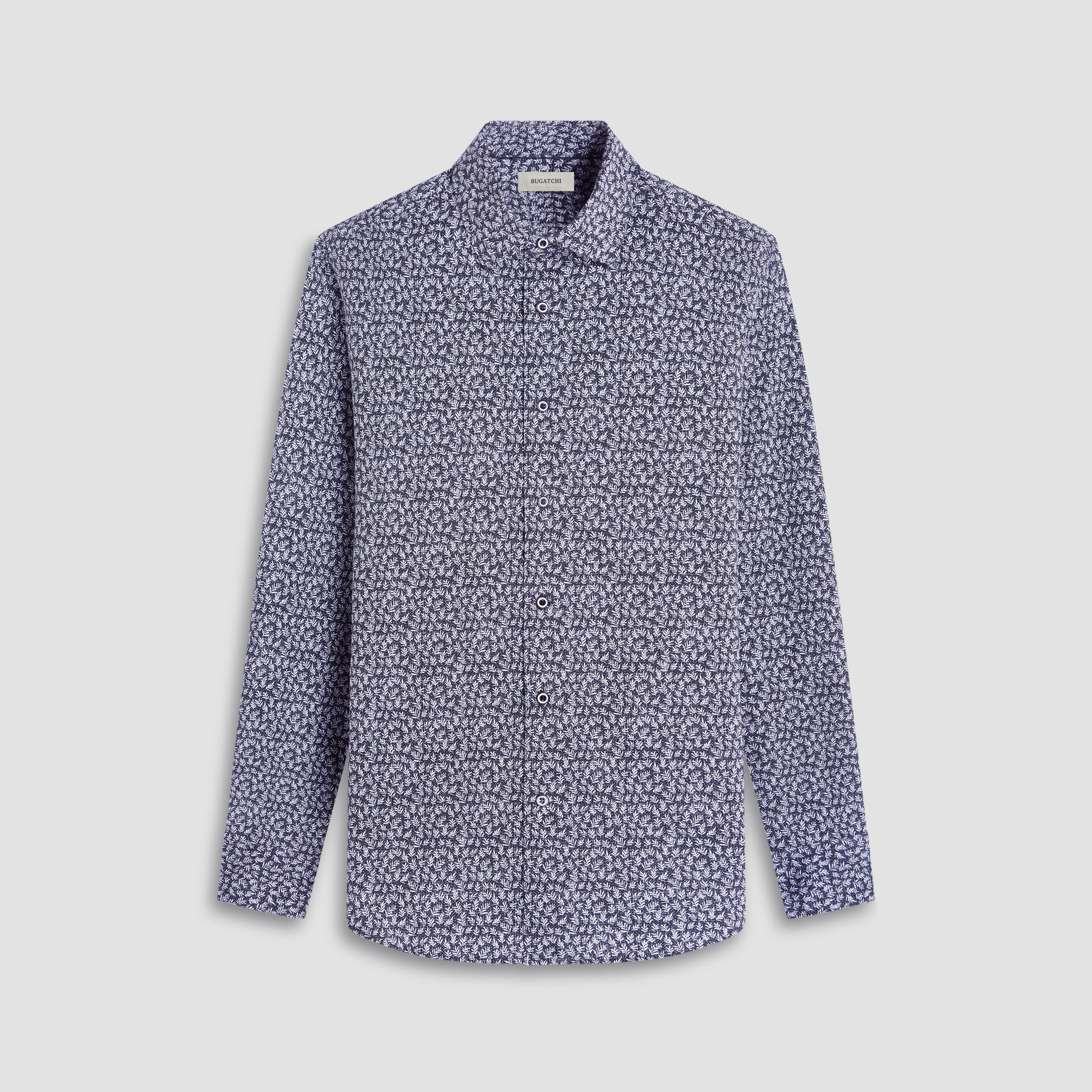 James Leaf Print OoohCotton Shirt