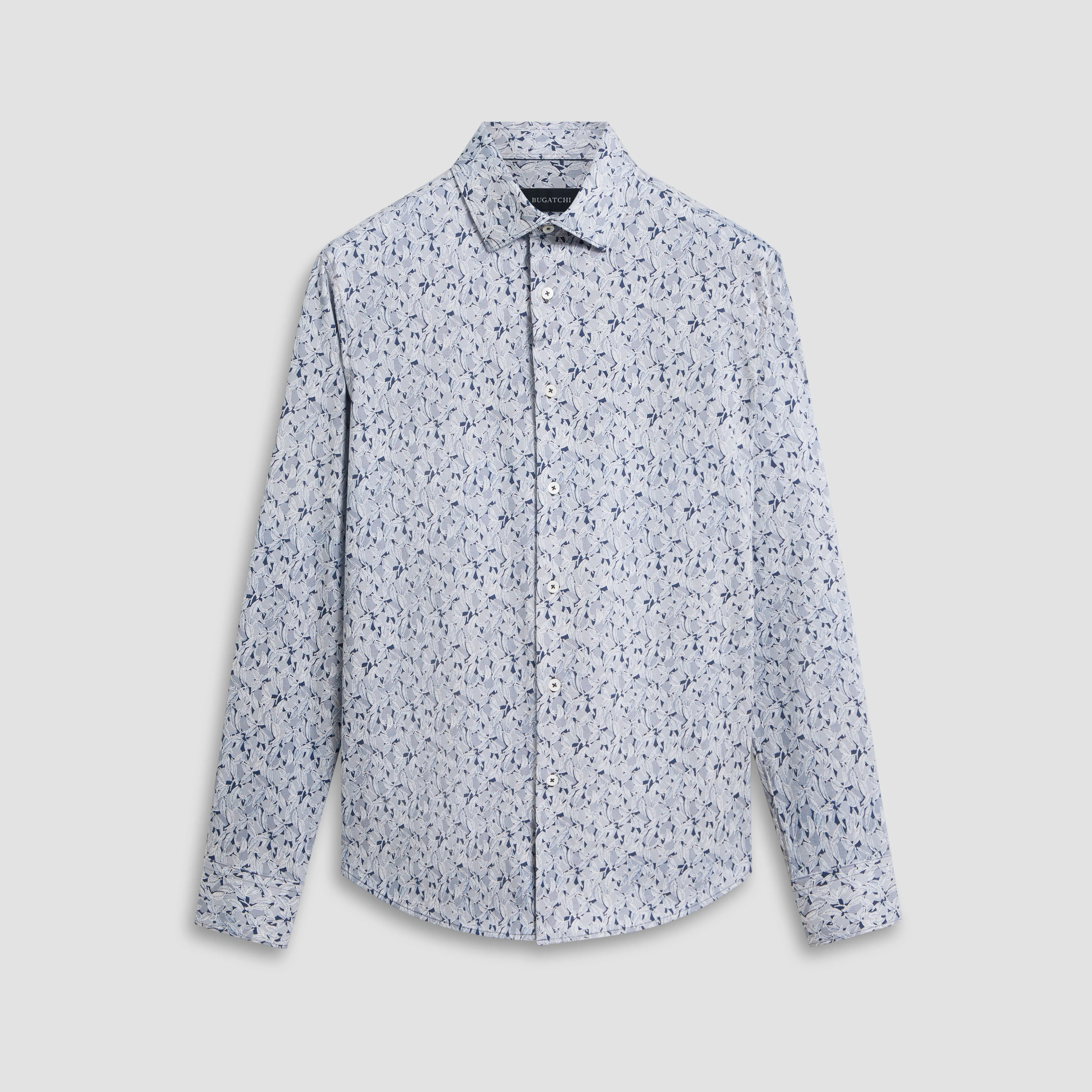 James Leaf Print OoohCotton Shirt