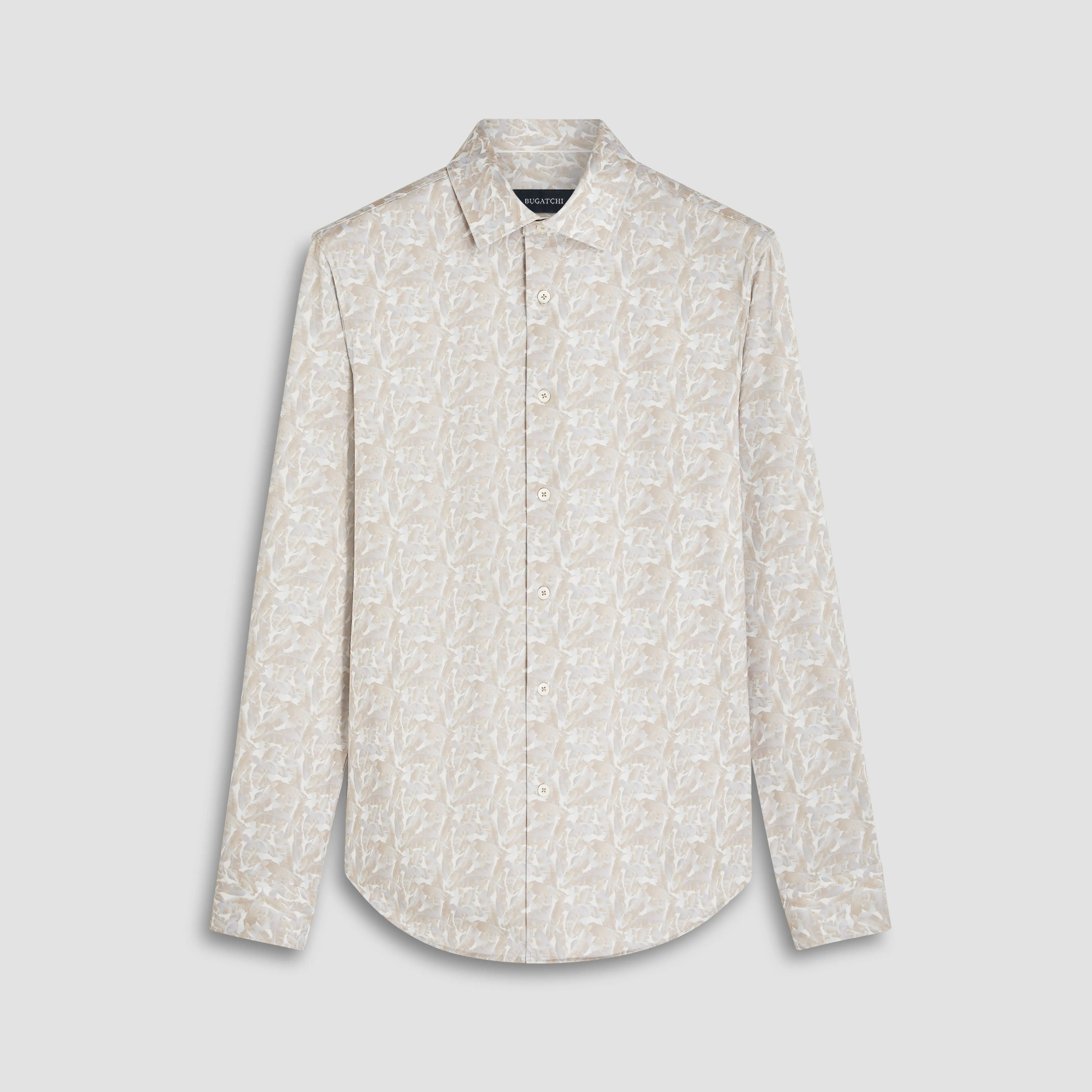 James Leaf Print OoohCotton Shirt