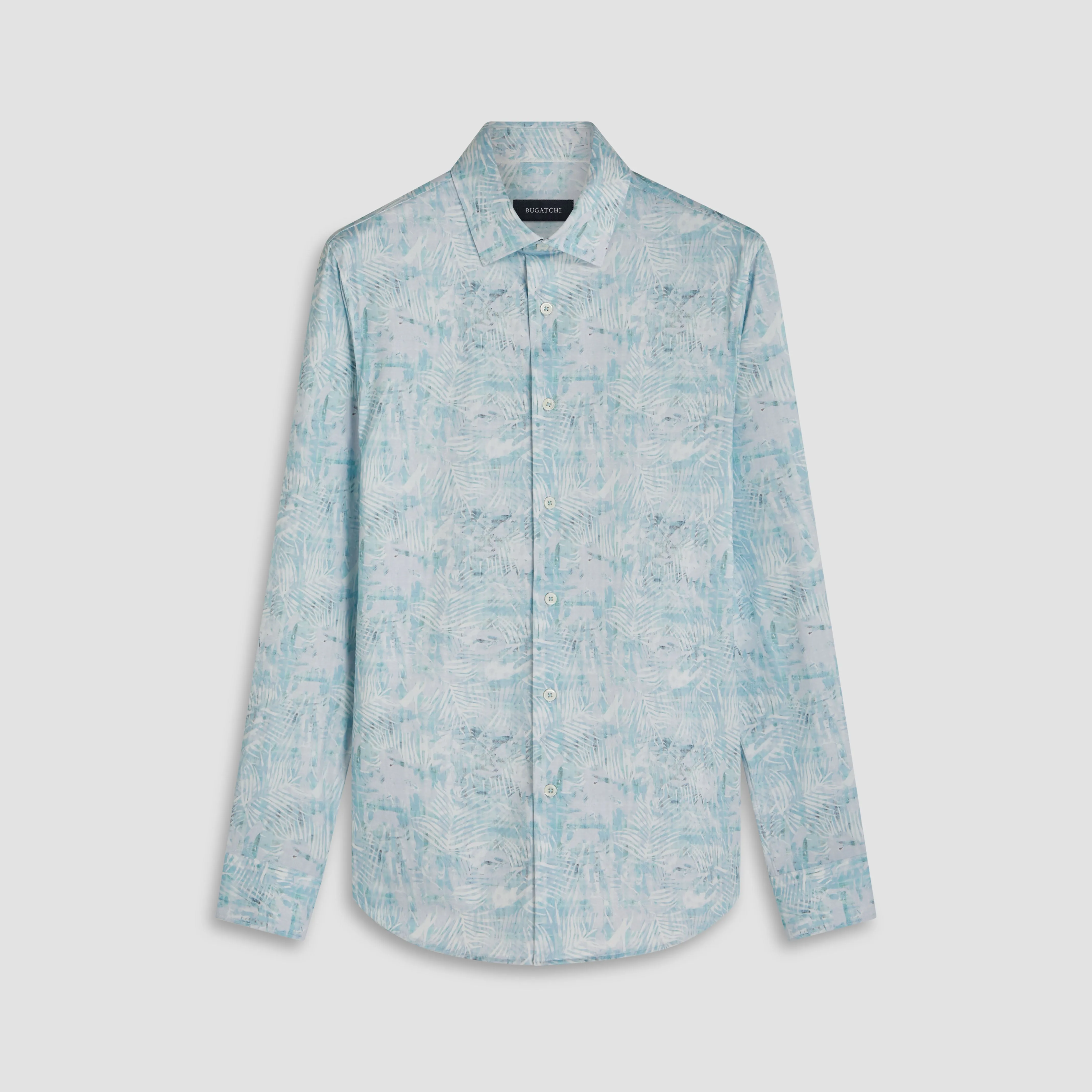 James Leaf Print OoohCotton Shirt