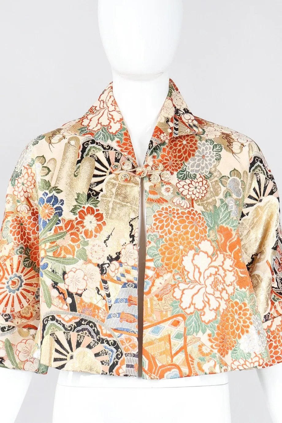 Japanese Brocade Crop Jacket