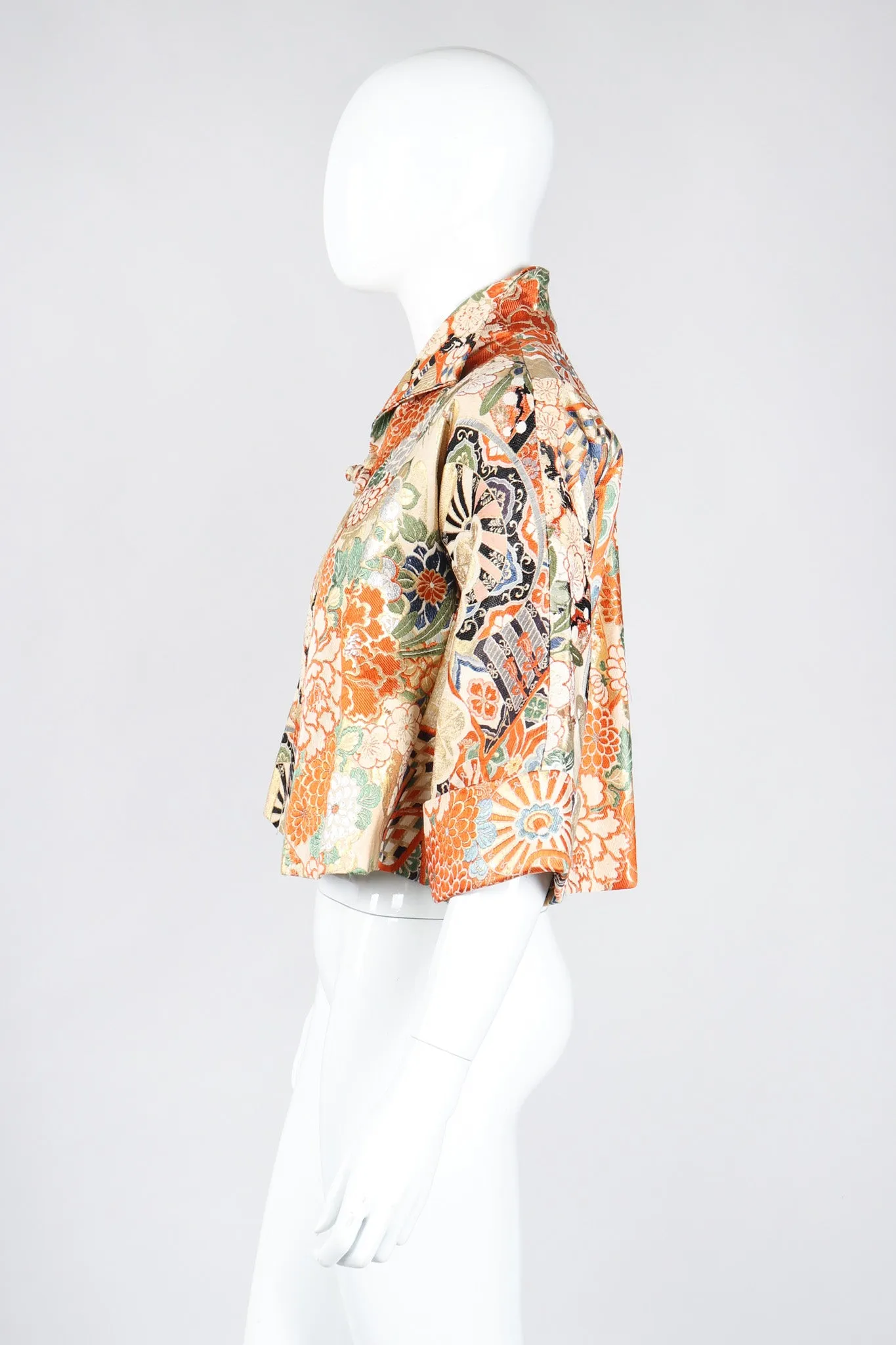 Japanese Brocade Crop Jacket