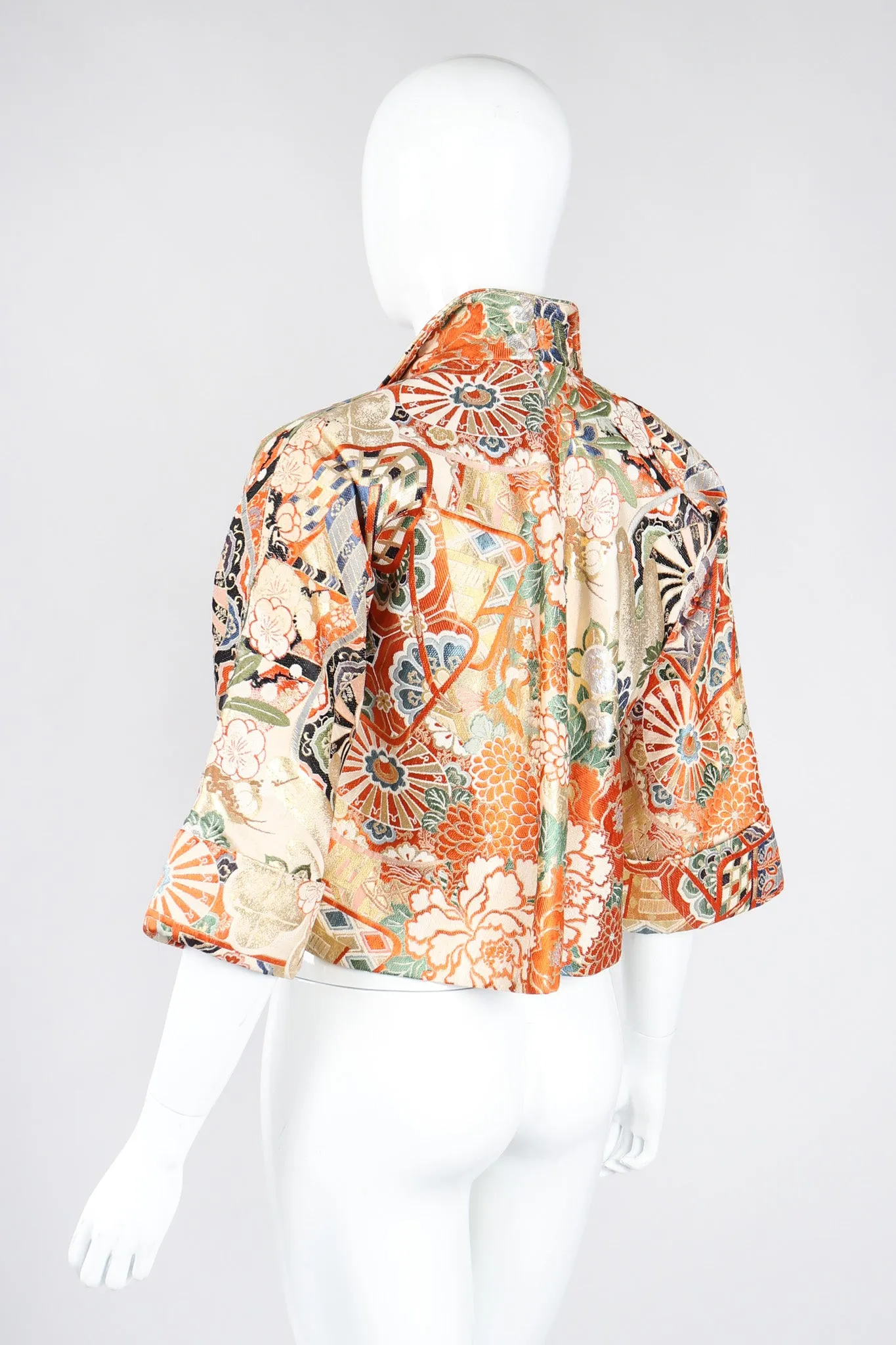 Japanese Brocade Crop Jacket
