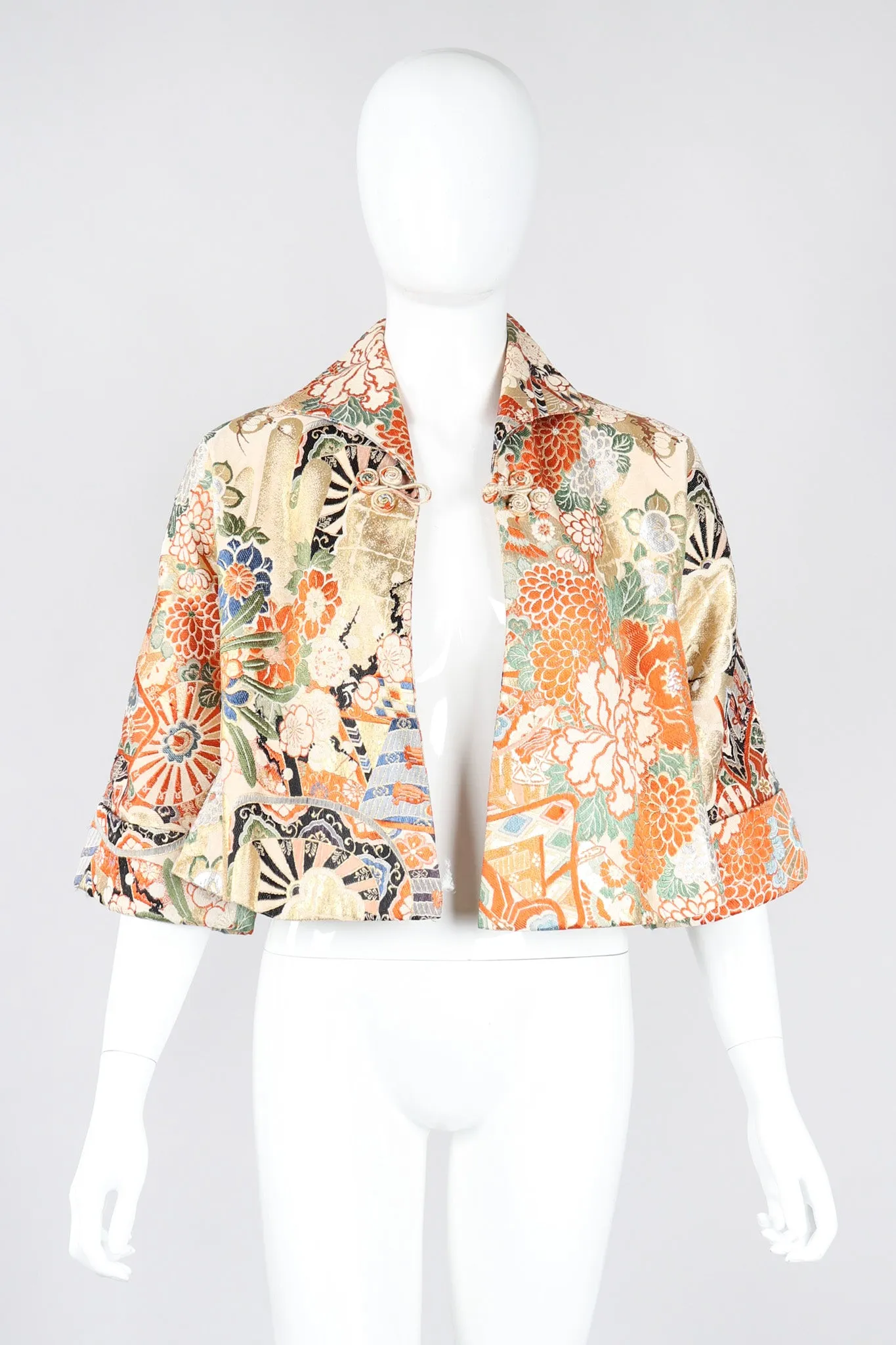 Japanese Brocade Crop Jacket