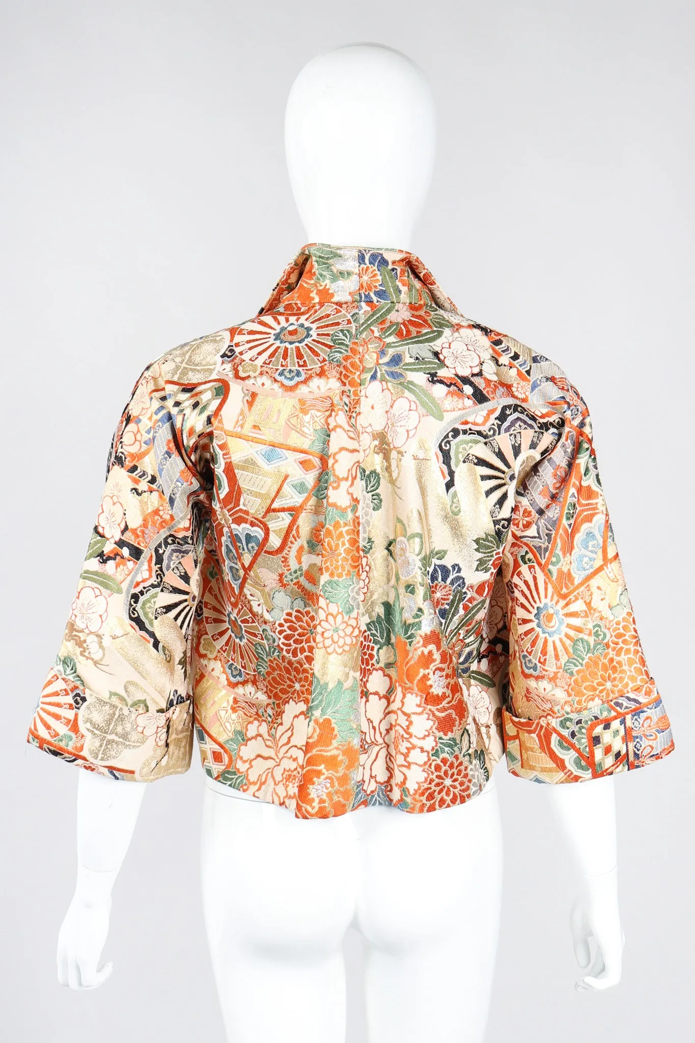 Japanese Brocade Crop Jacket